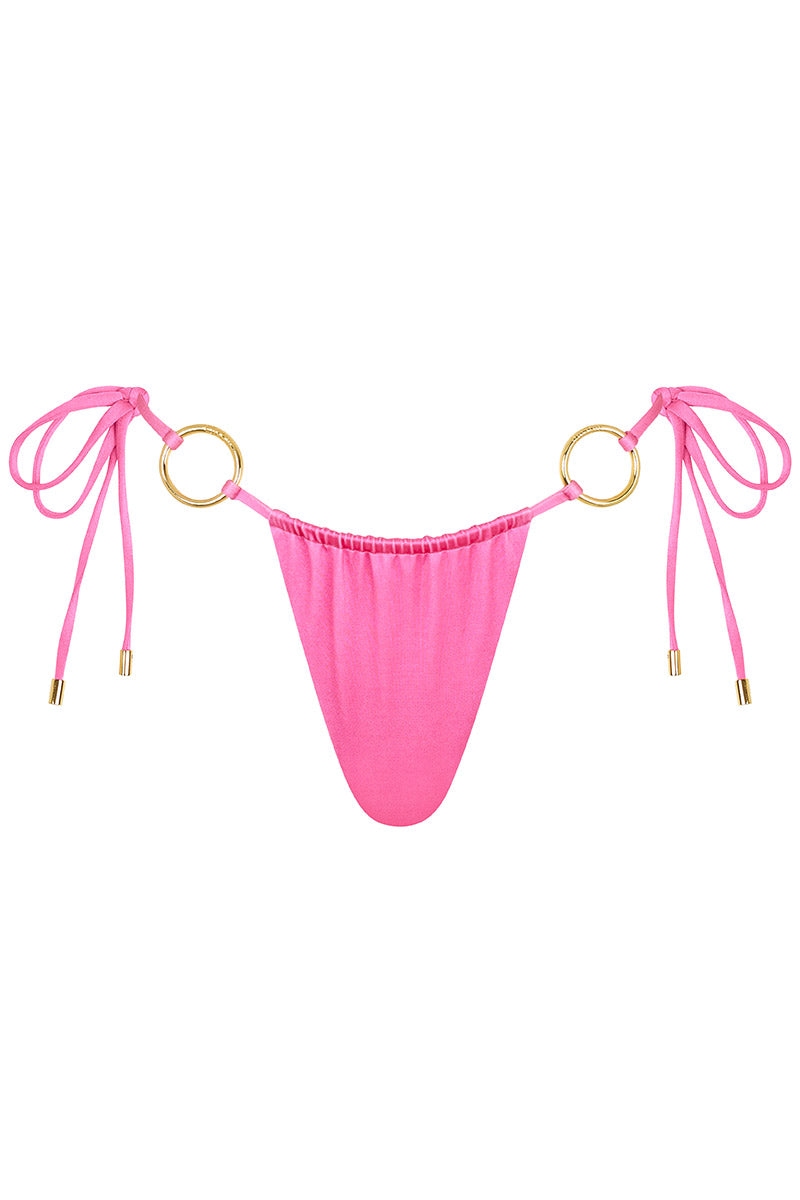 'Cove' String Bottoms - Barbie | Cin Cin Swimwear and Resortwear
