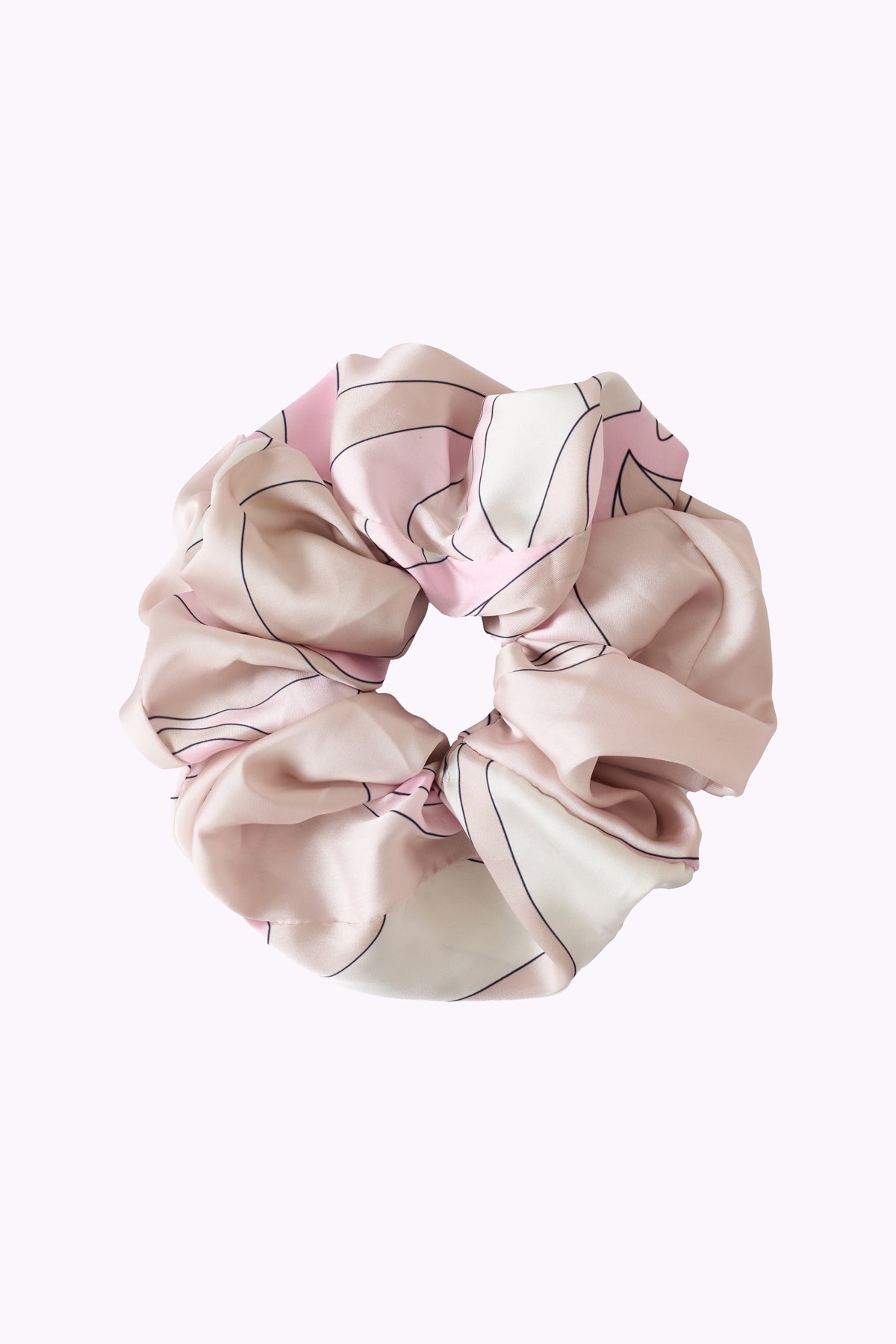 Silky Scrunchie - Deco Pink