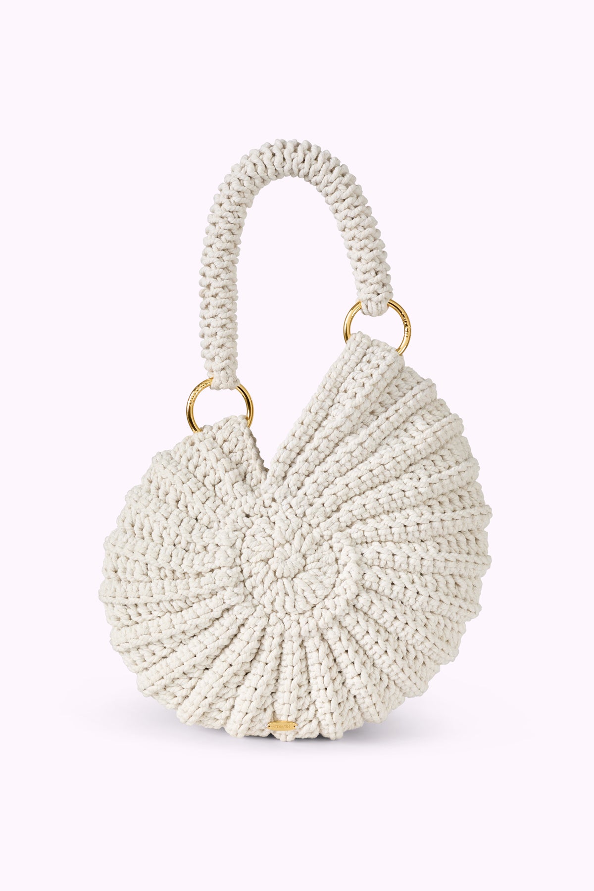 Ammonite Handbag - Pearl