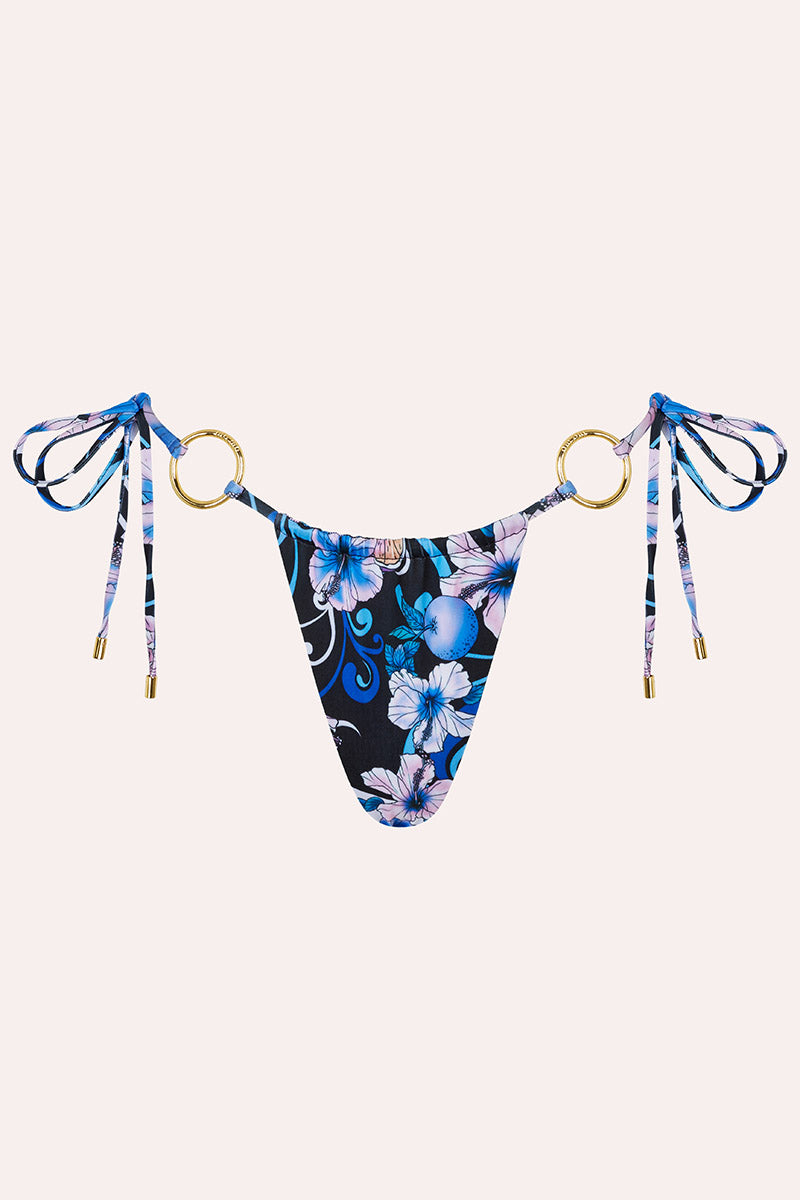 'Cove' String Bottoms - Hibiscus Blue