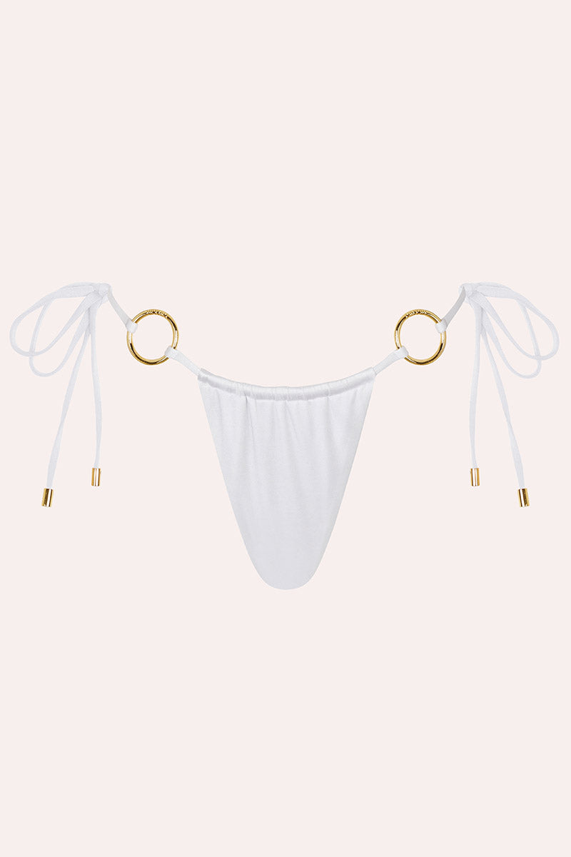 'Cove' String Bottoms - Pearl | Cin Cin Swimwear and Resortwear