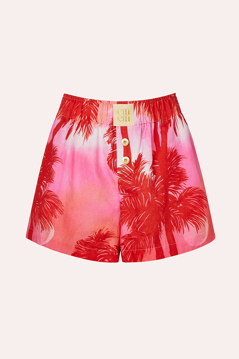 'Breakers' Boxer Shorts - Palm