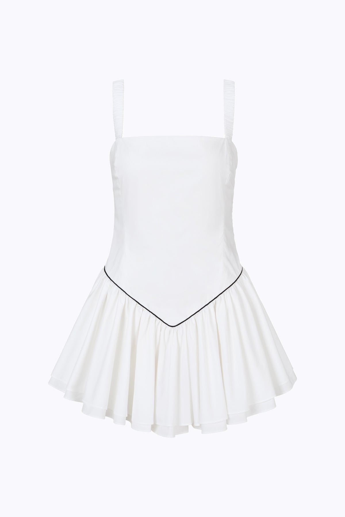 'Juliette' Mini Dress - Pearl