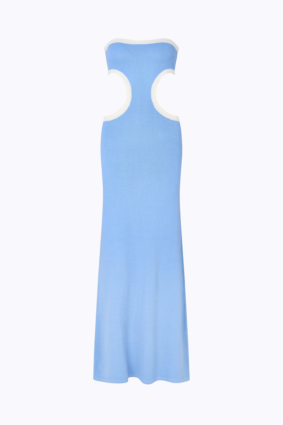 Empire Knit Dress - Baby Blue