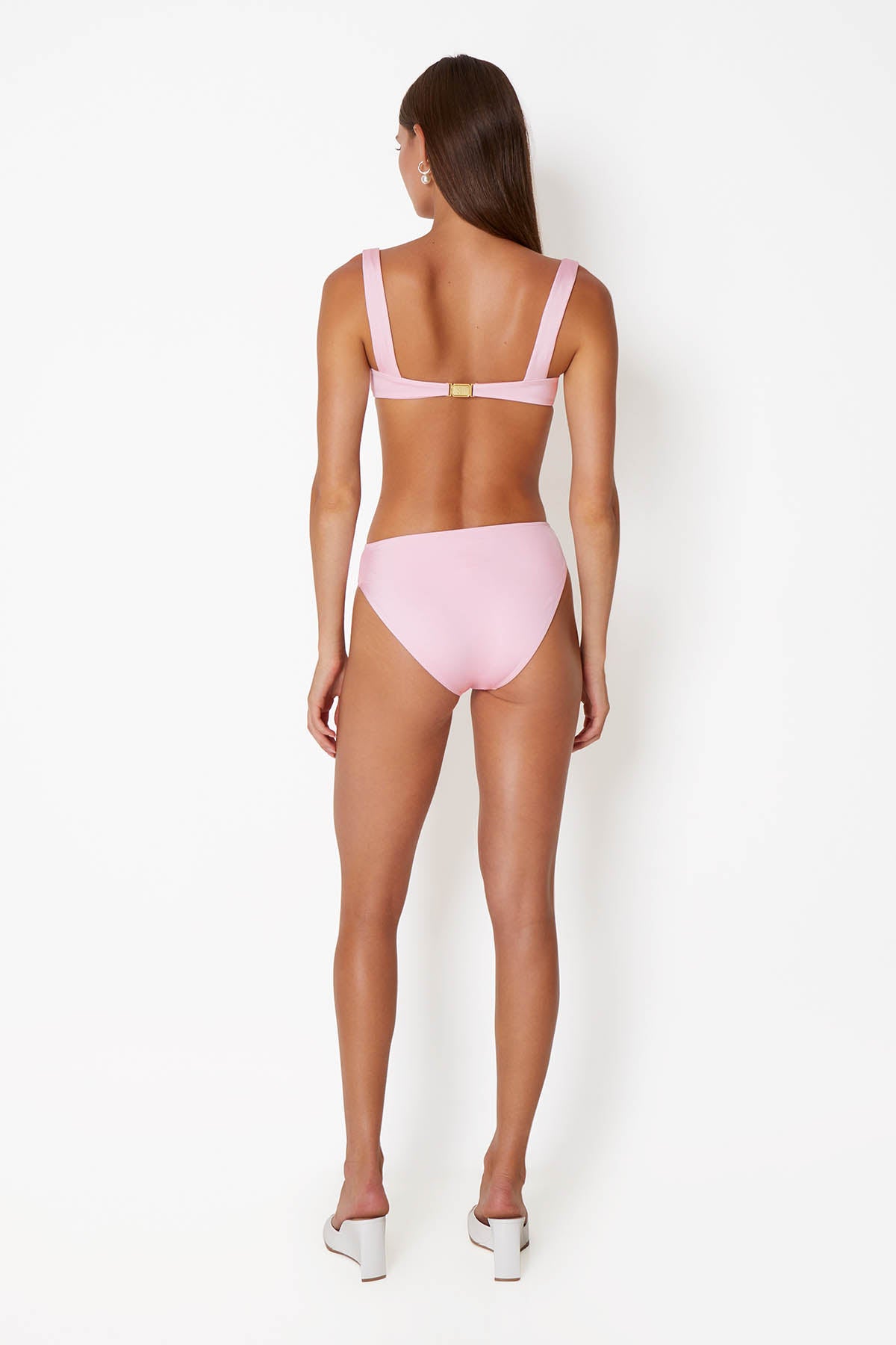 Ariel' Ruched Bra - Ballet Pink