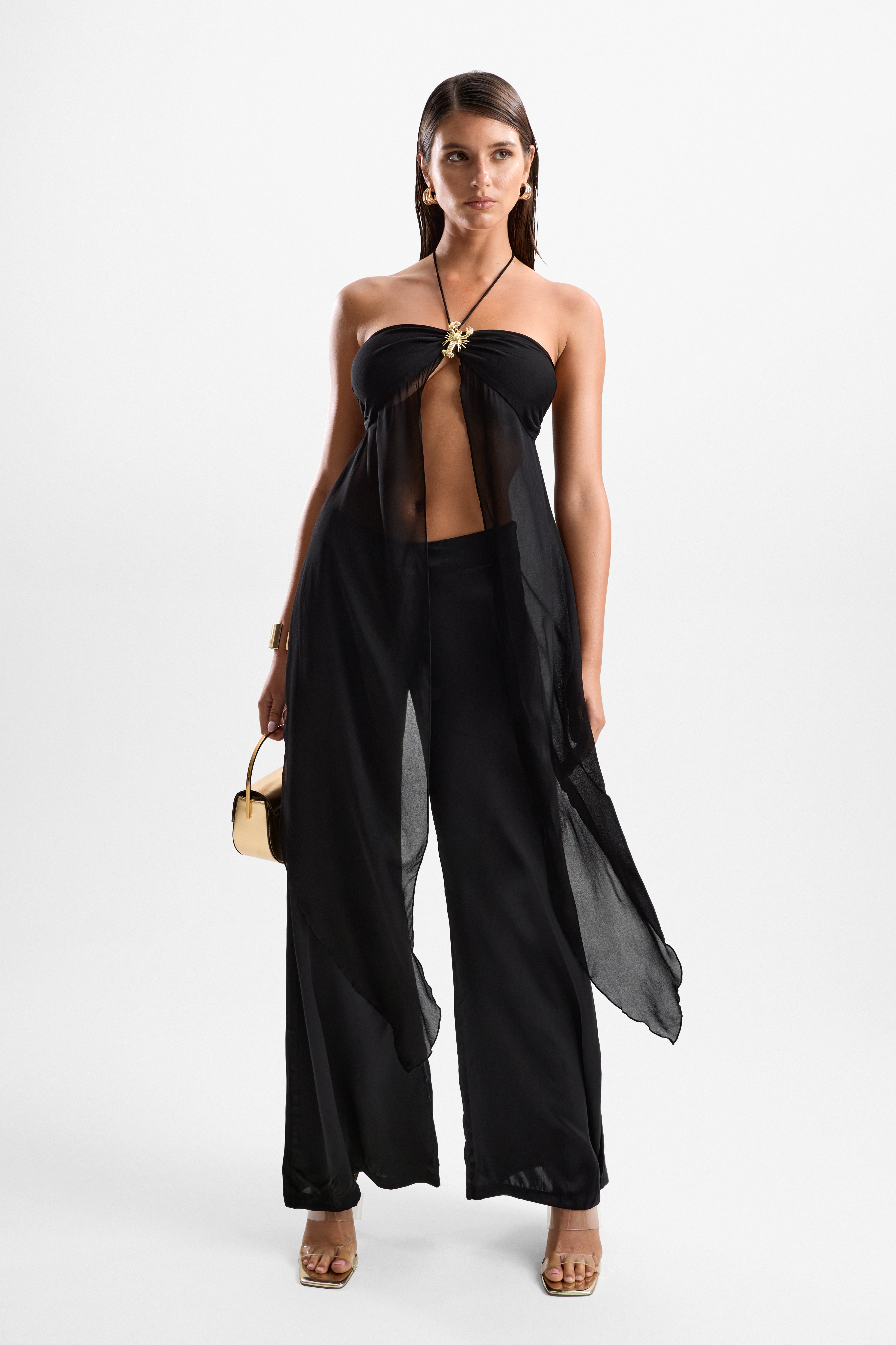 'Arena' Long Pants - Black