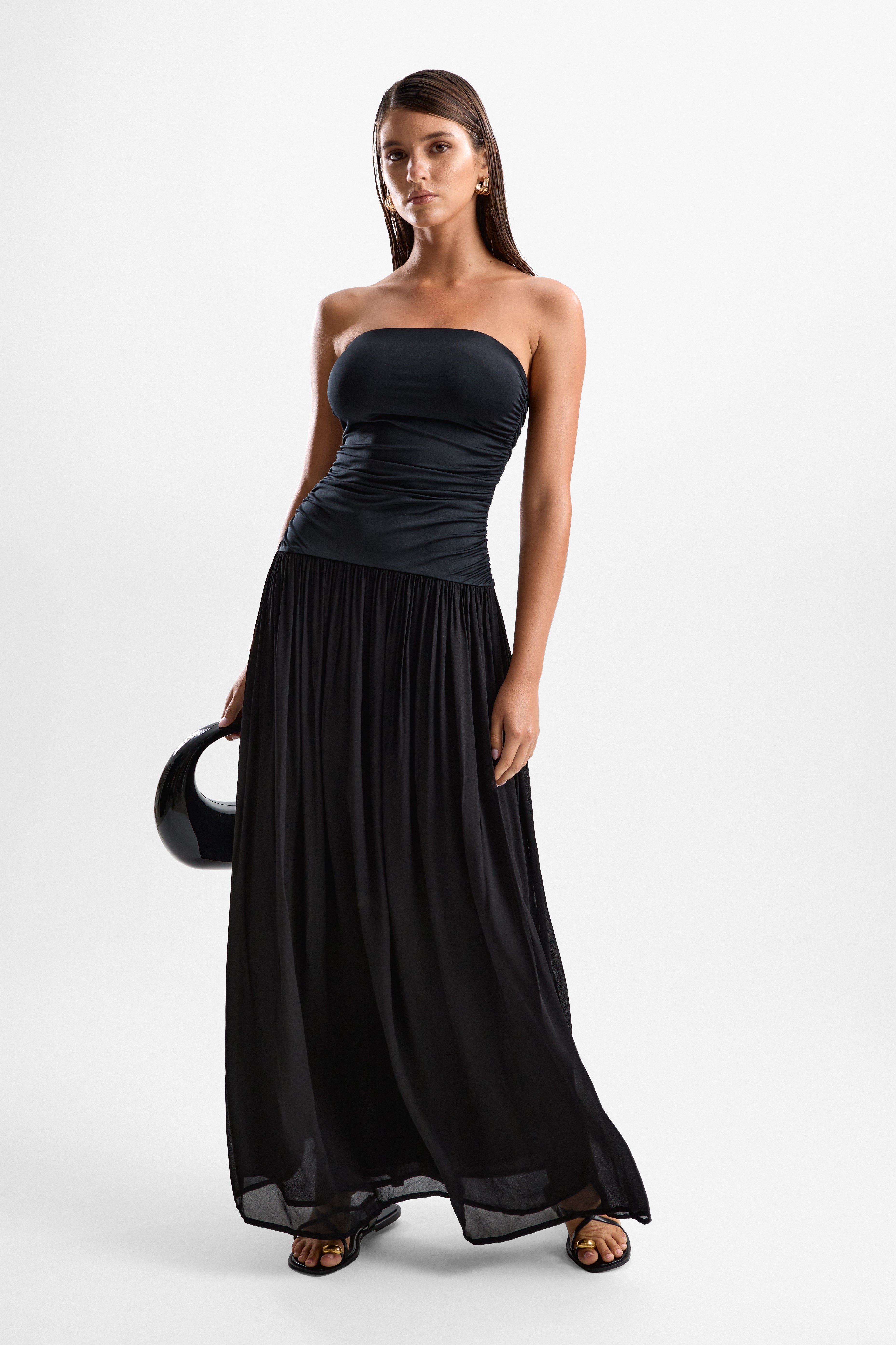 'Mode' Maxi Dress - Black