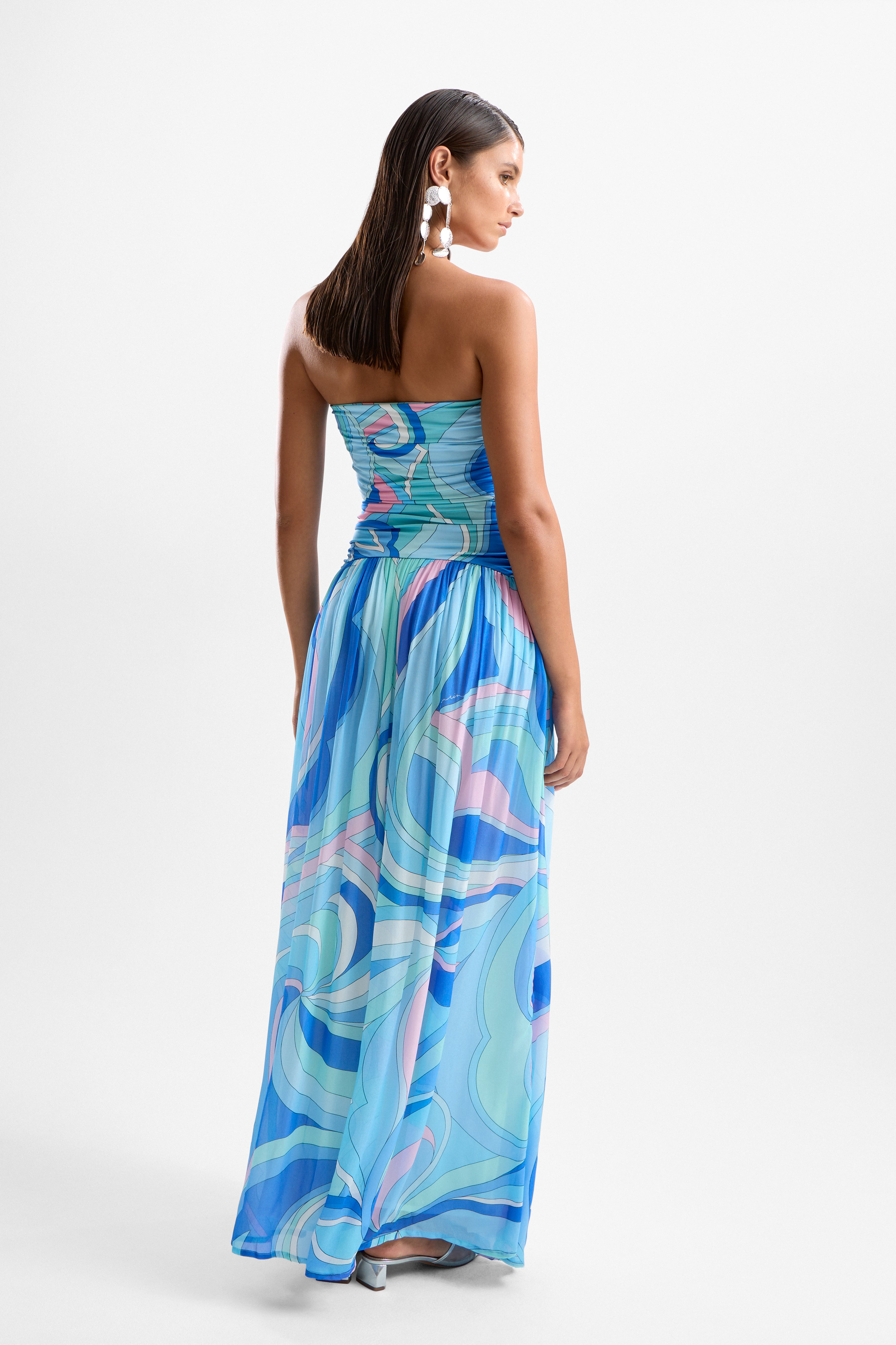 'Mode' Maxi Dress - Dolce Blue