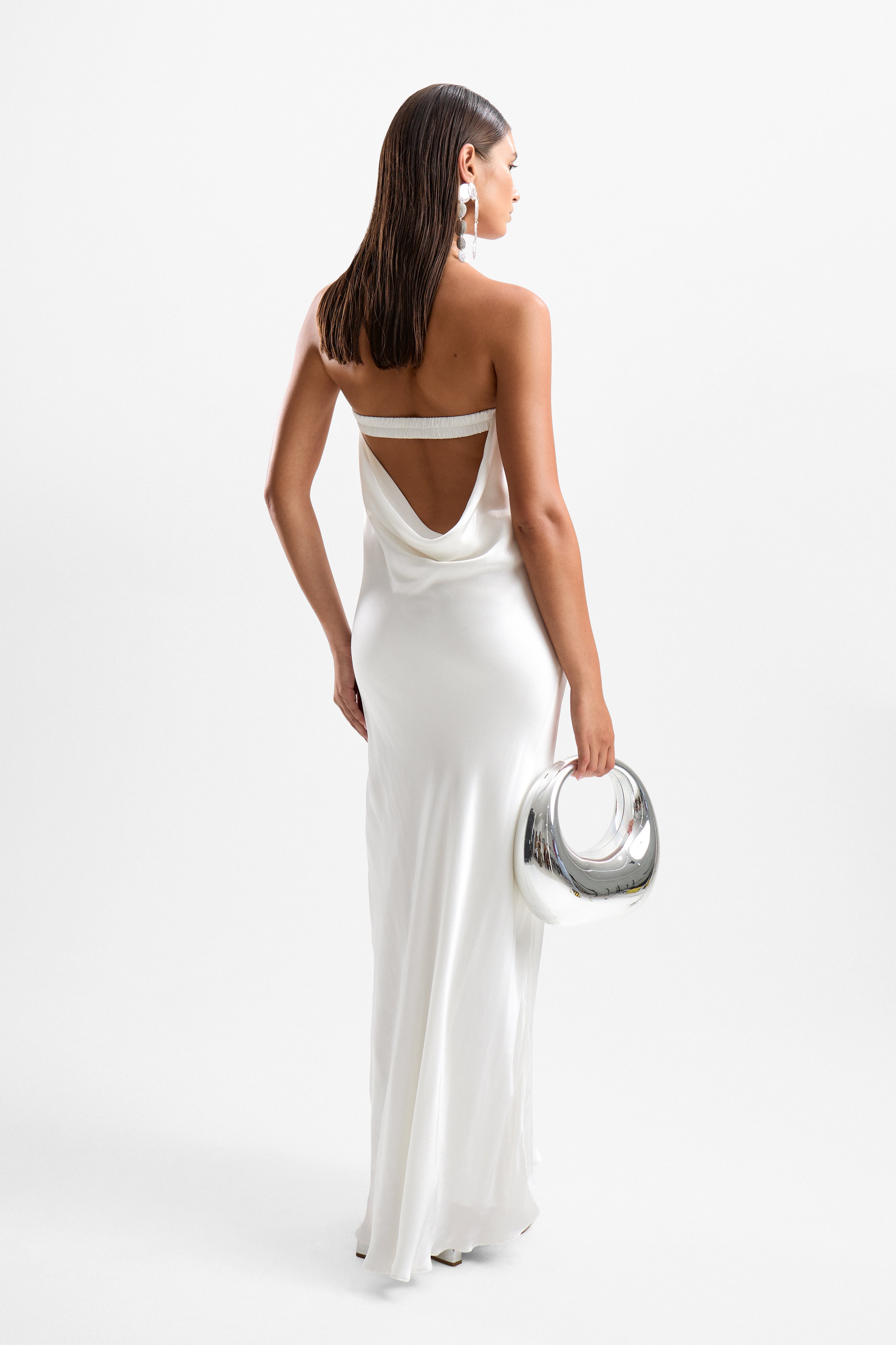 'Duchess' Maxi Dress - Pearl