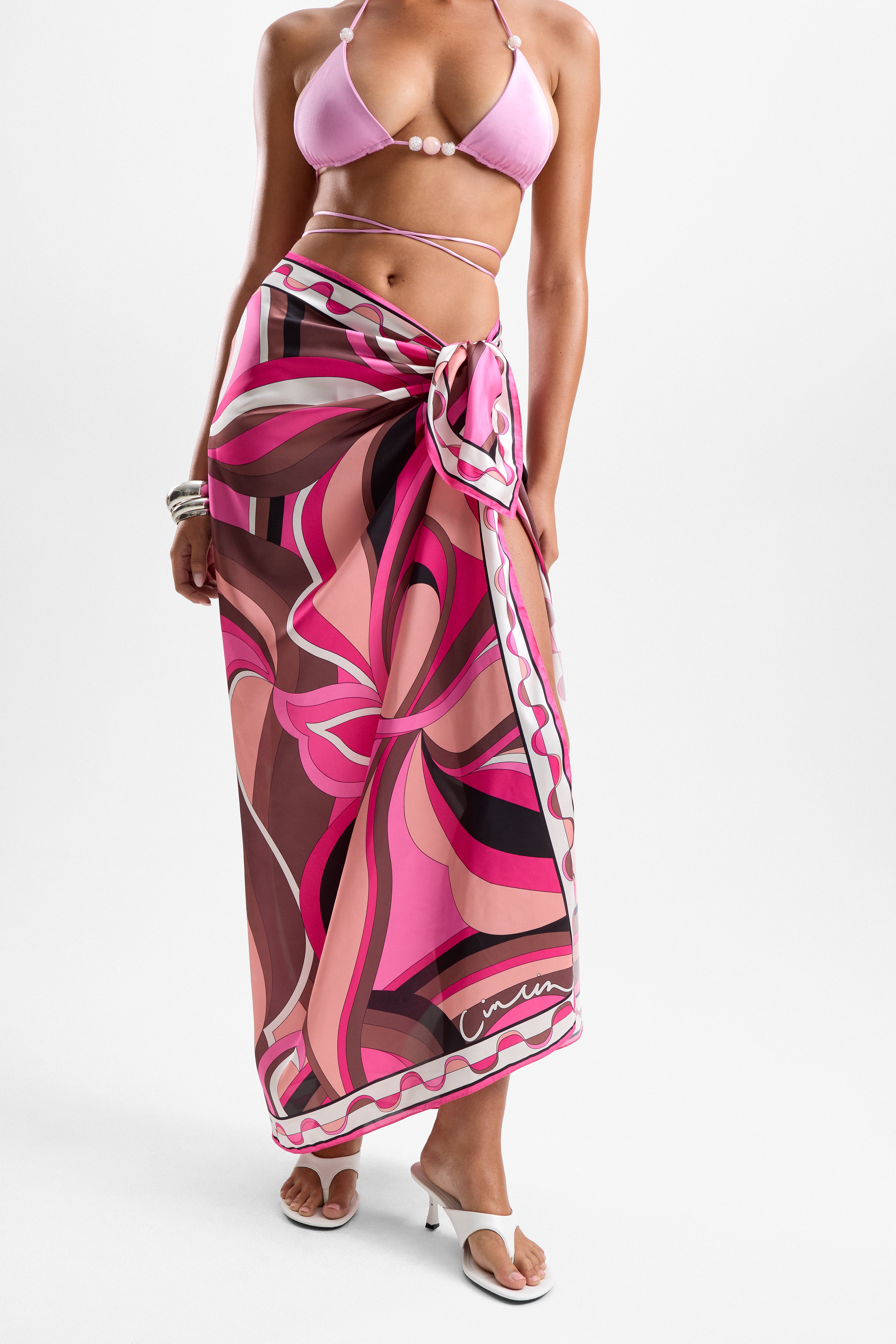 Long Scarf - Dolce Pink