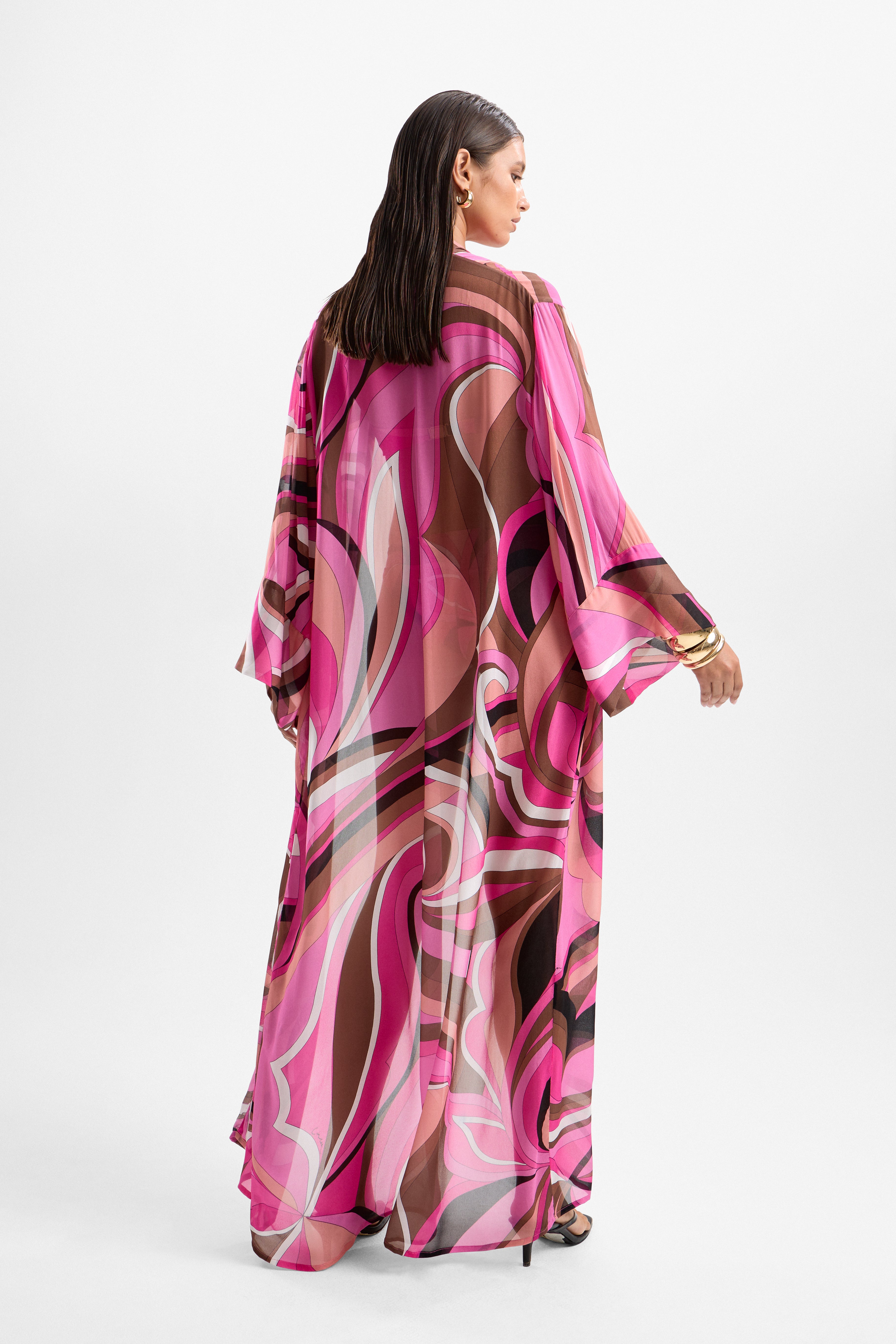 'Fortune' Robe - Dolce Pink