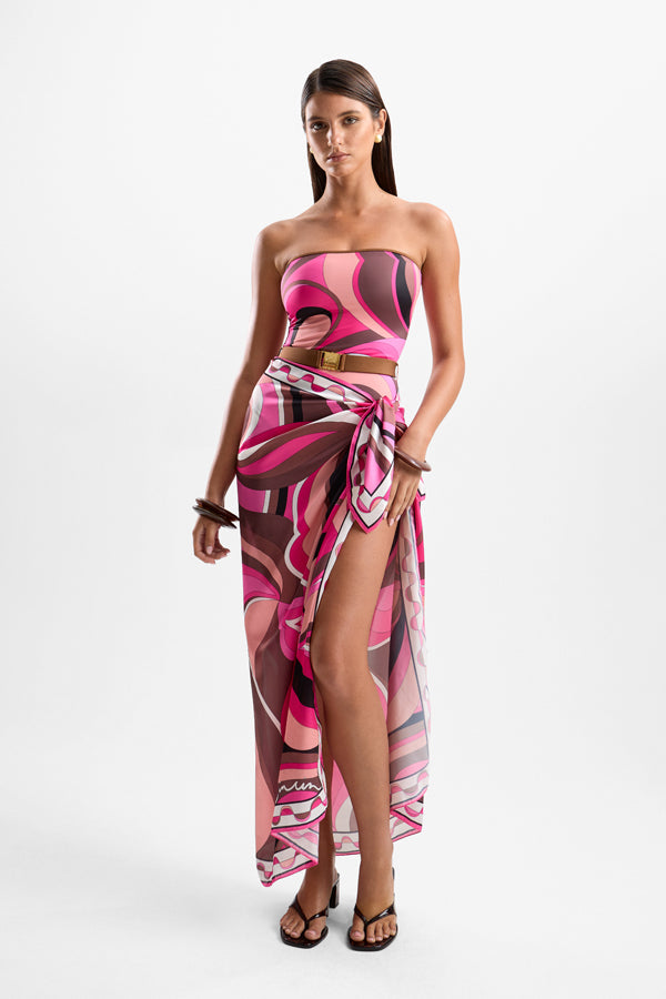 Long Scarf - Dolce Pink