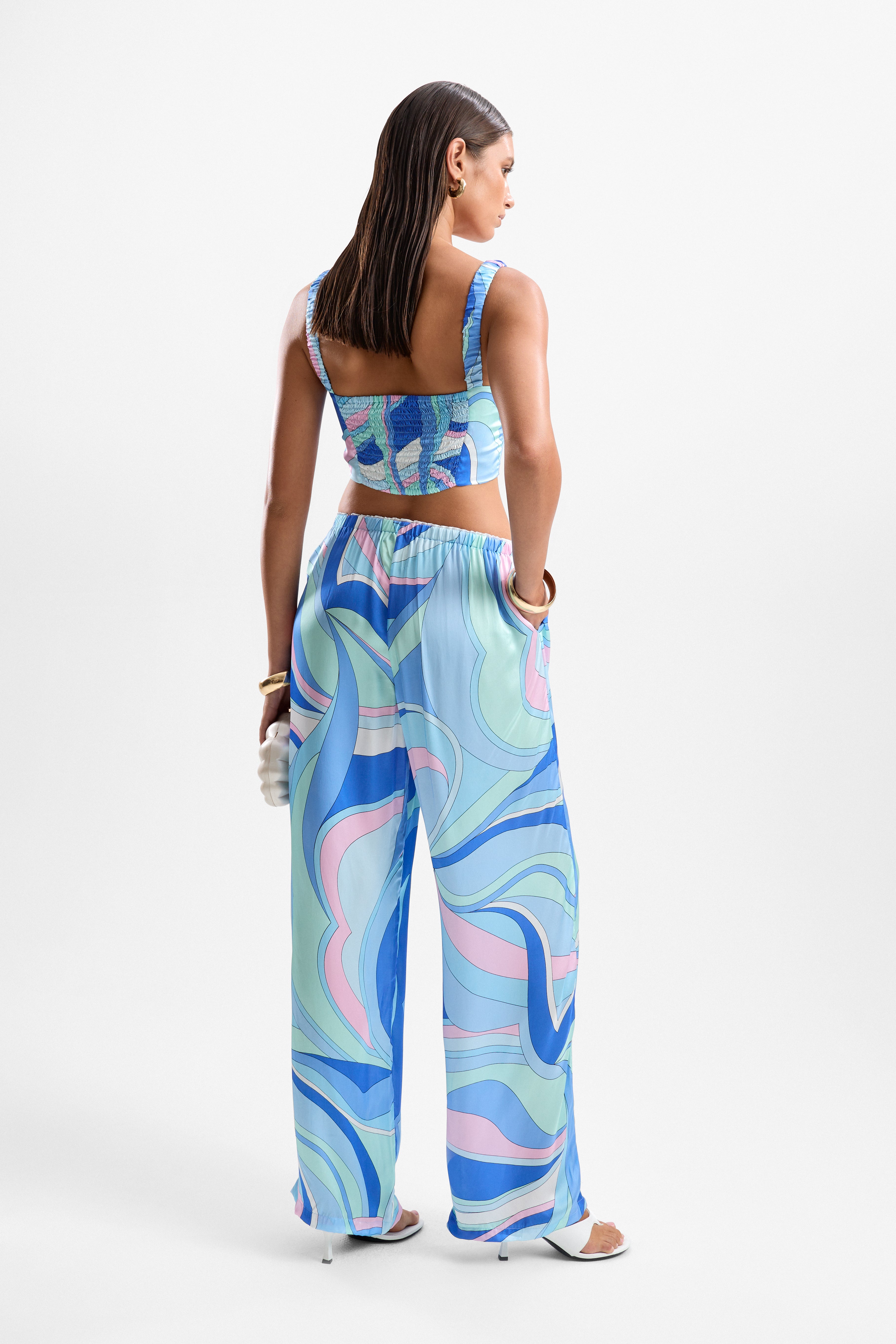 'Chance' Pants - Dolce Blue