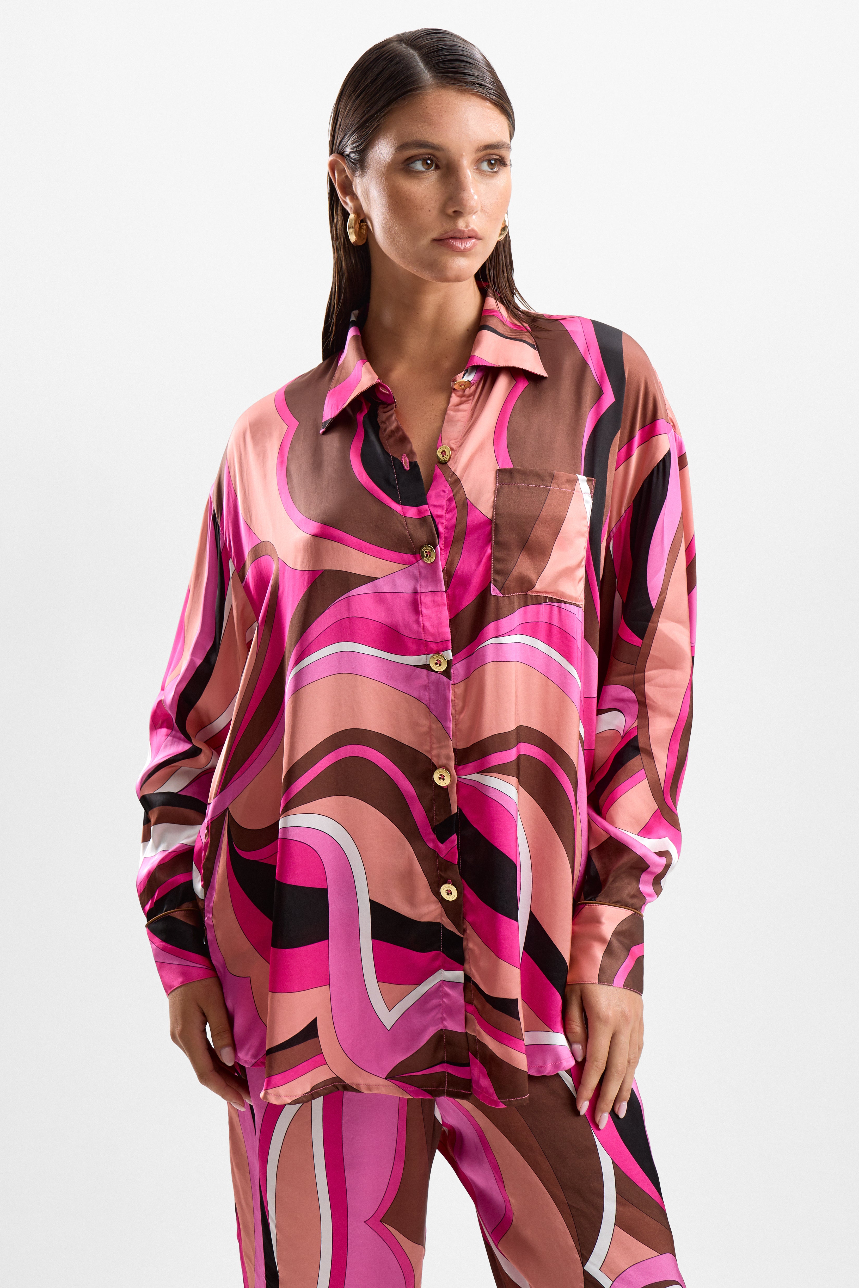 'Neroli' Shirt - Dolce Pink