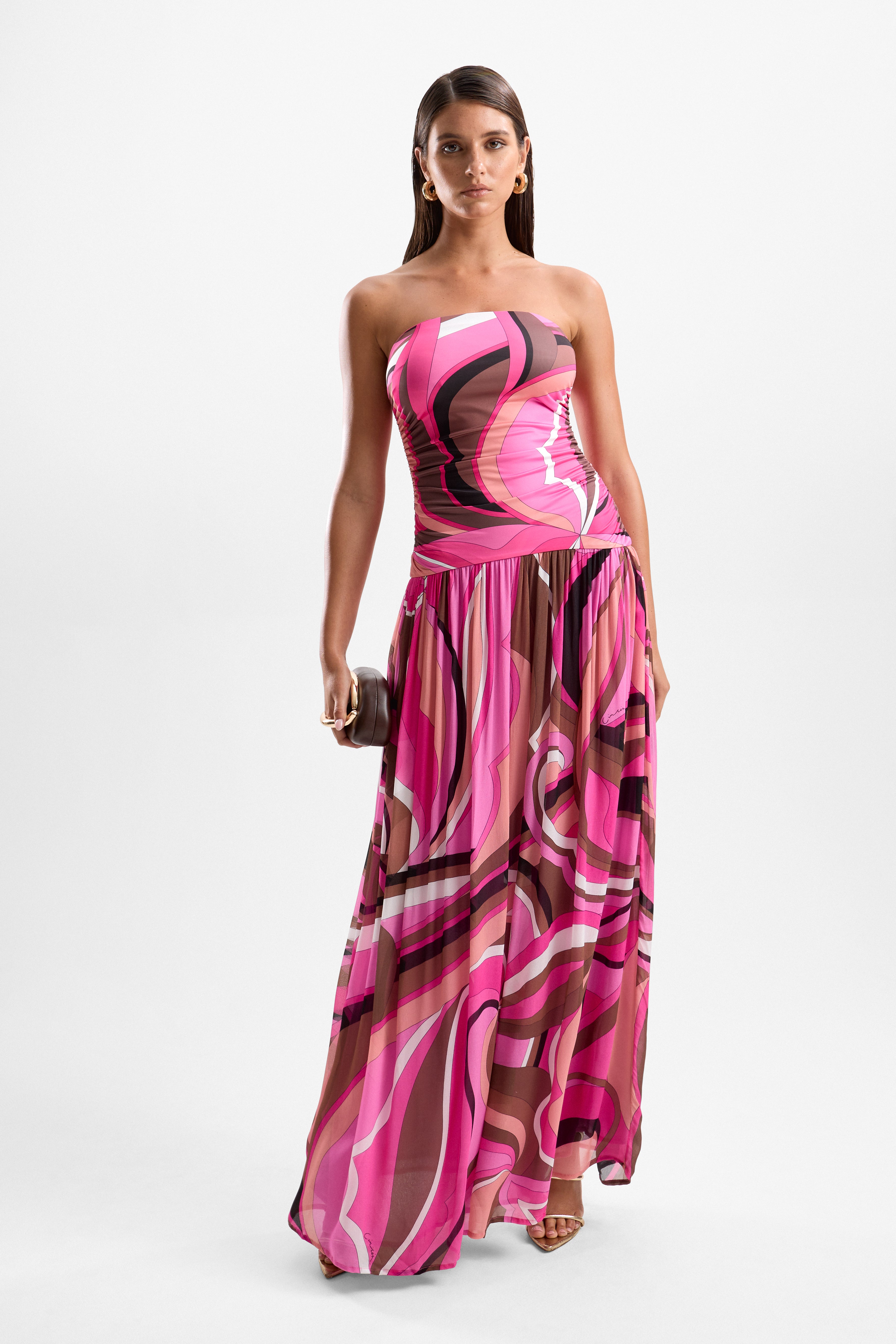 'Mode' Maxi Dress - Dolce Pink