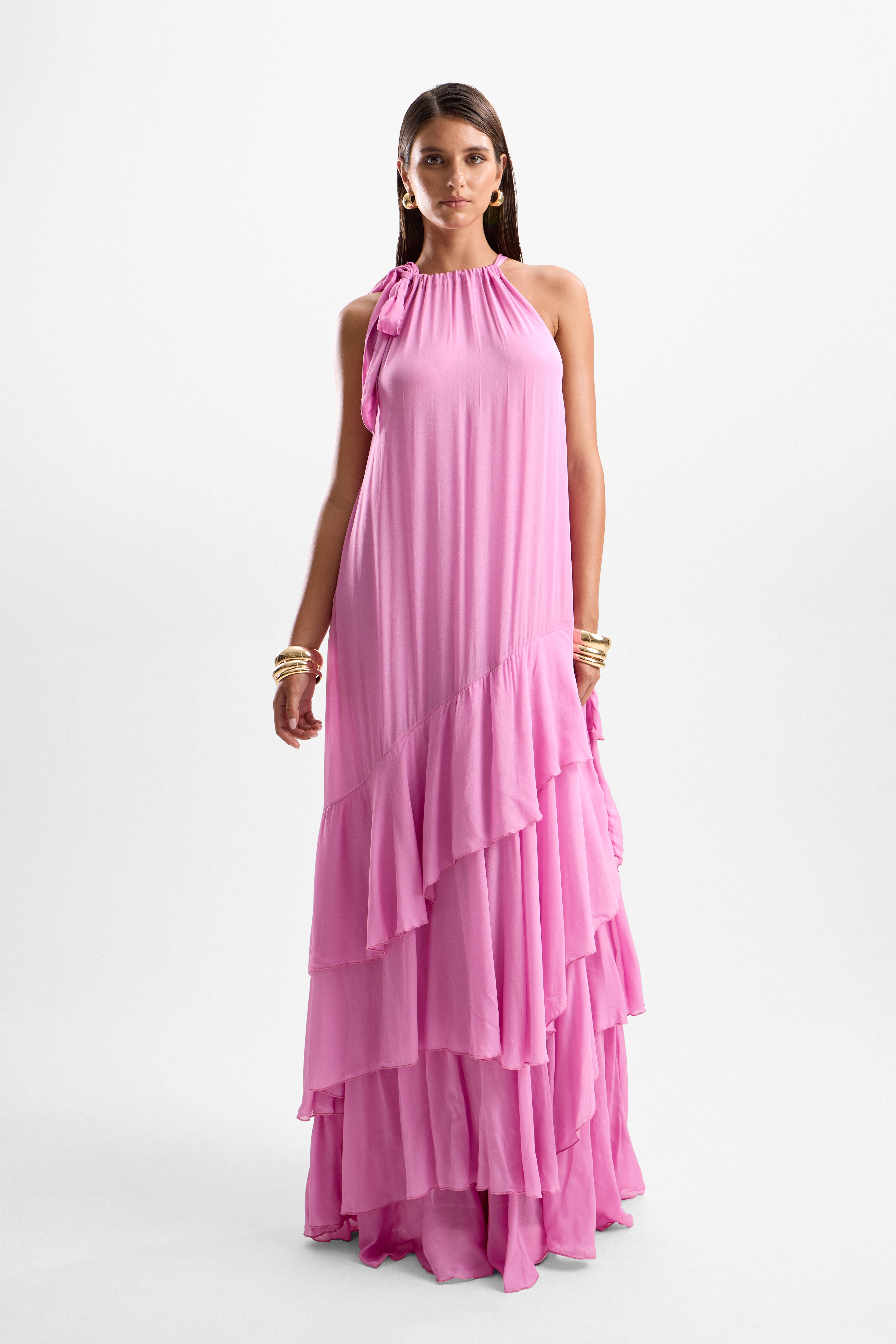 'Flora' Maxi Dress - Dahlia