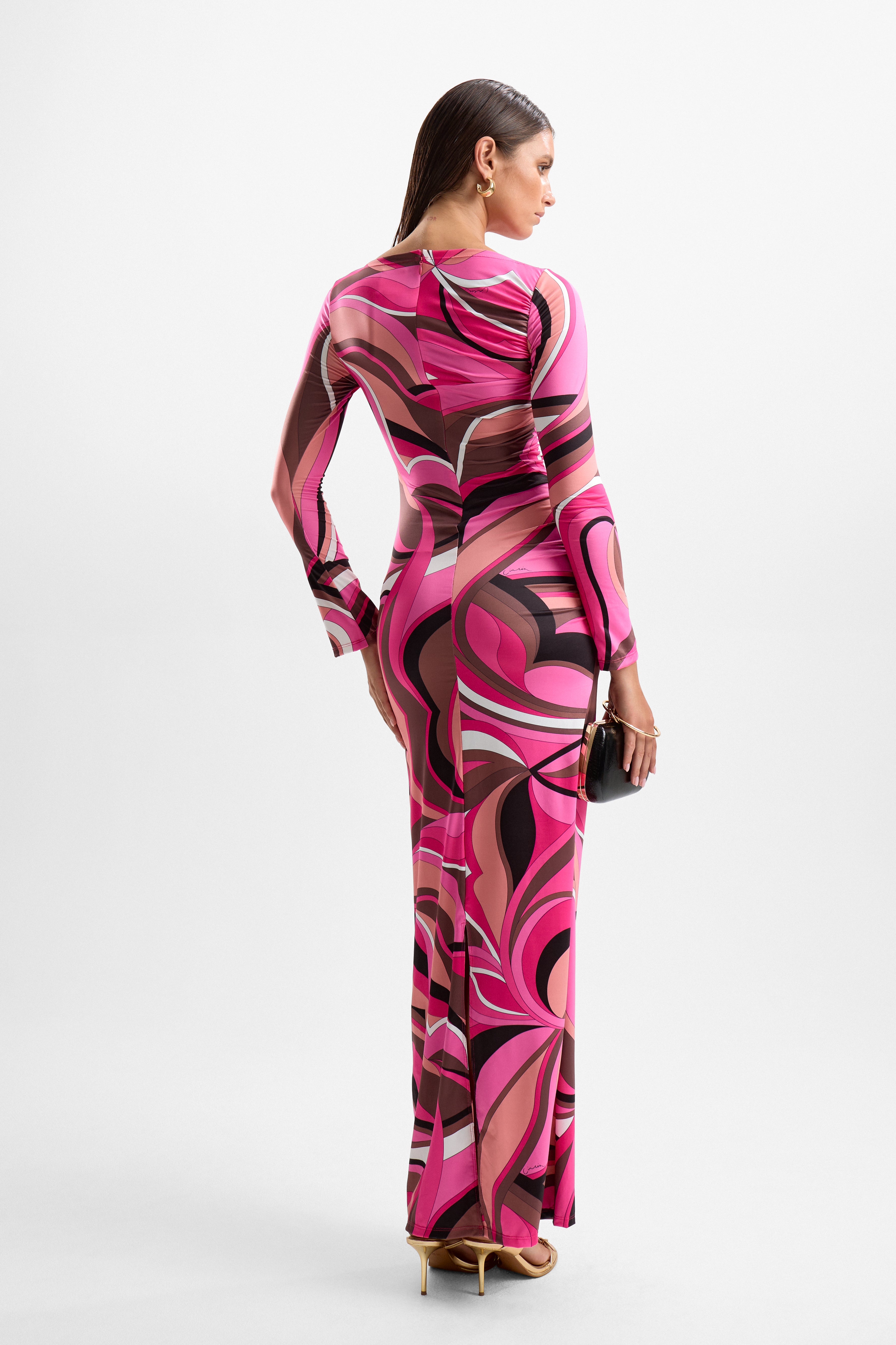 'Empress' Maxi Dress - Dolce Pink