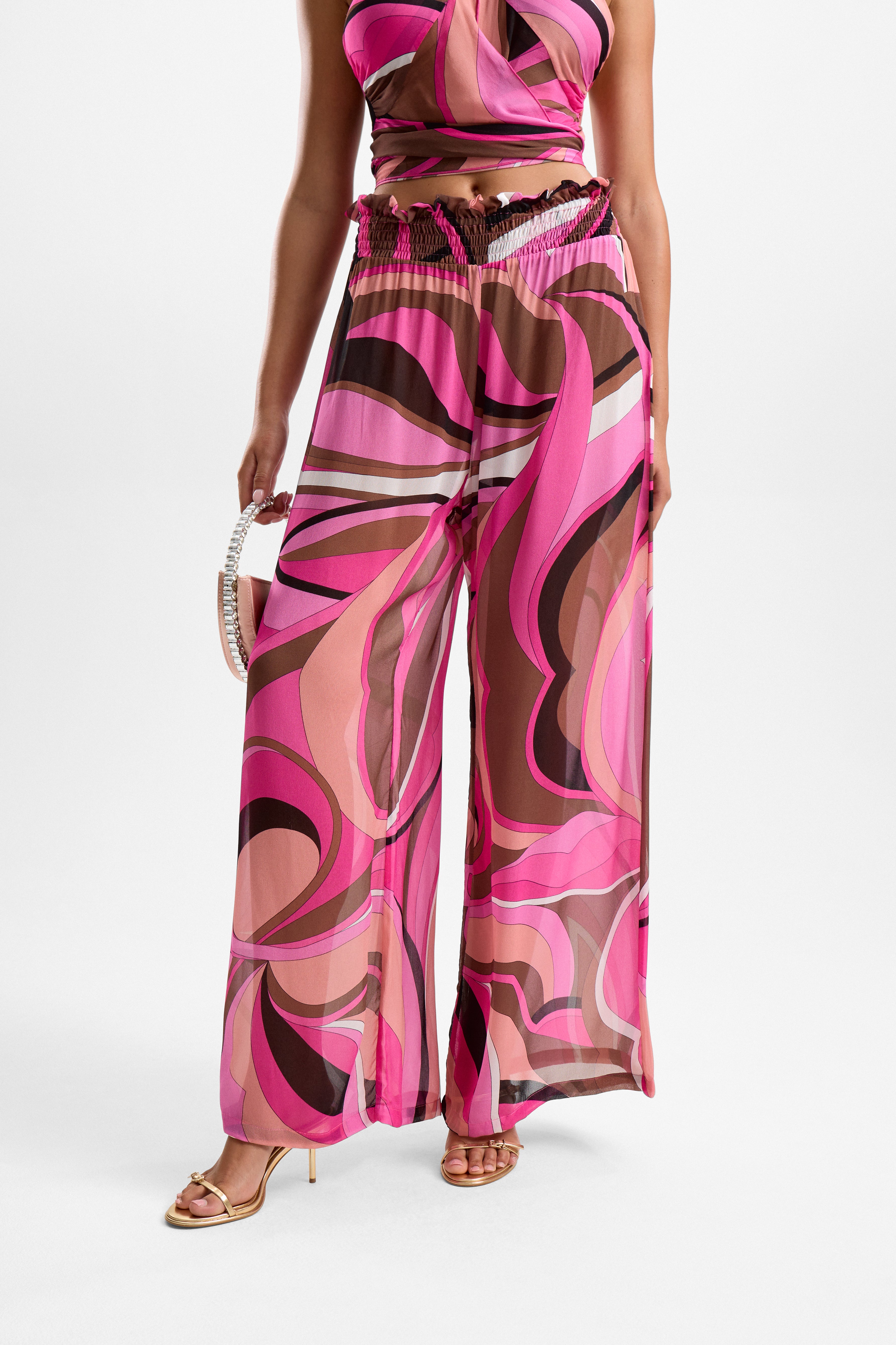 'Mission' Pants - Dolce Pink