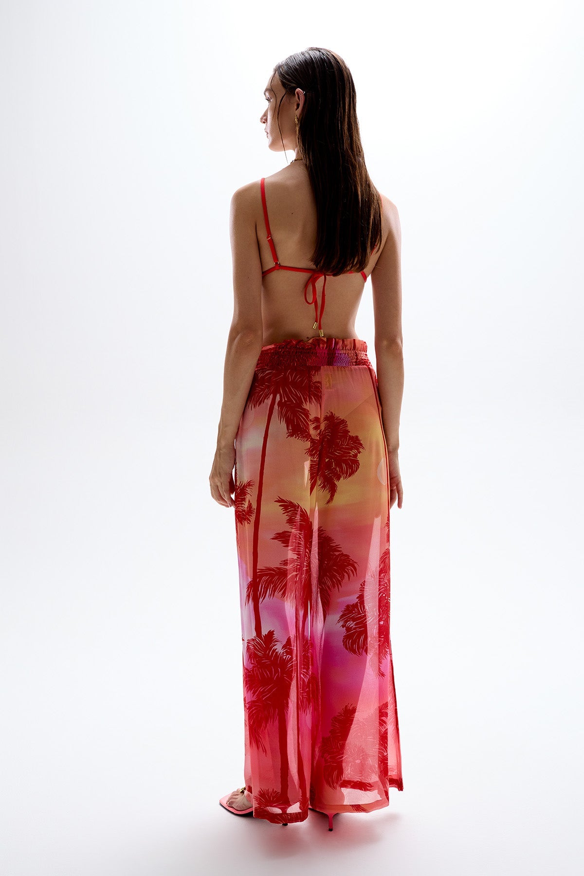 Mission' Shirred Pants - Palm