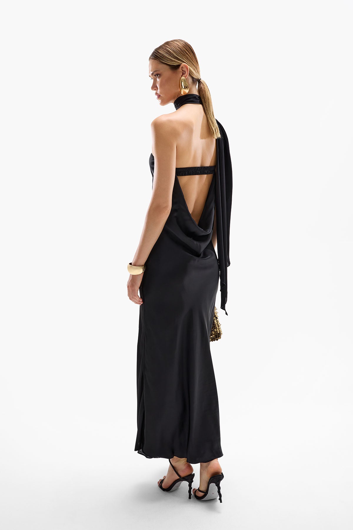 'Hera' Maxi Dress - Black