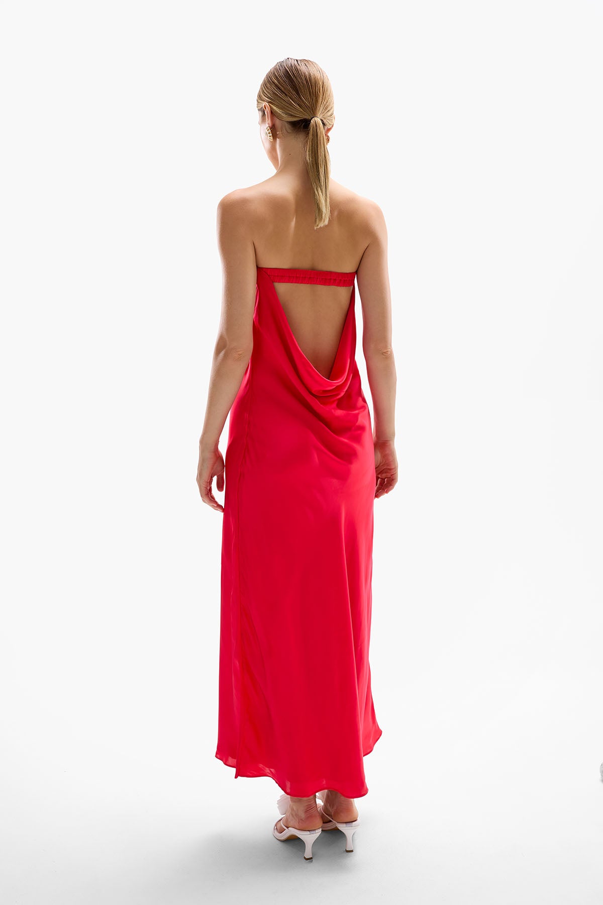 'Duchess' Maxi Dress - Cherry