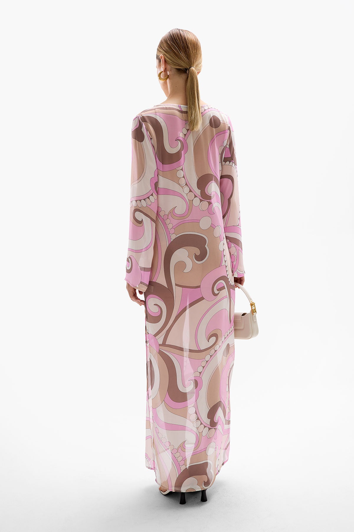 'Hotline' Orchid Maxi Dress - Antibes