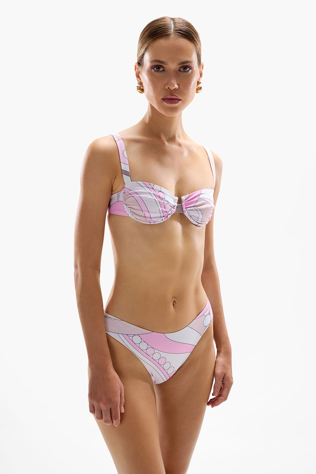 'Ariel' Ruched Bra - Antibes