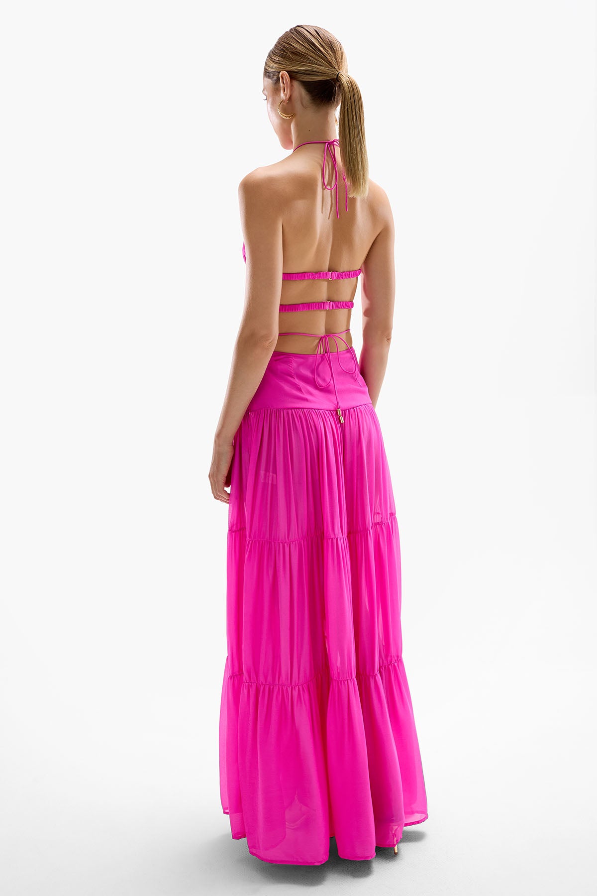 'Song' Orchid Skirt - Fuchsia