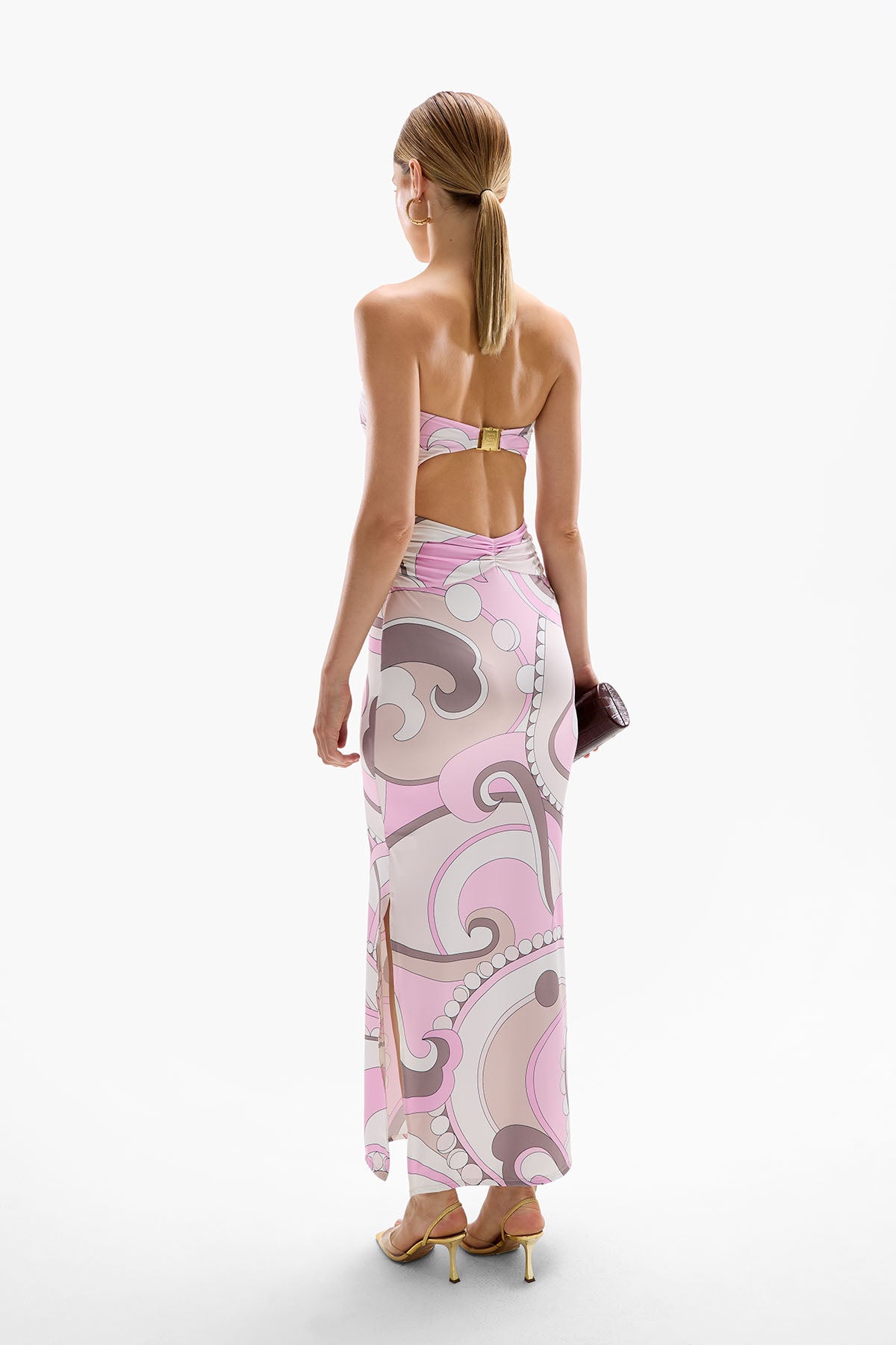 'Rome' Orchid Maxi Dress - Antibes