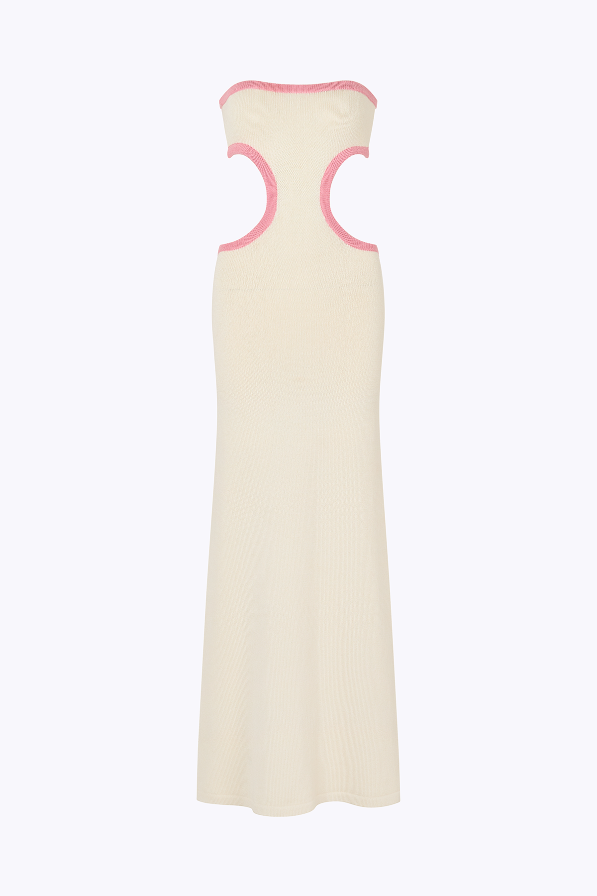 Empire' Knit Dress - Pearl