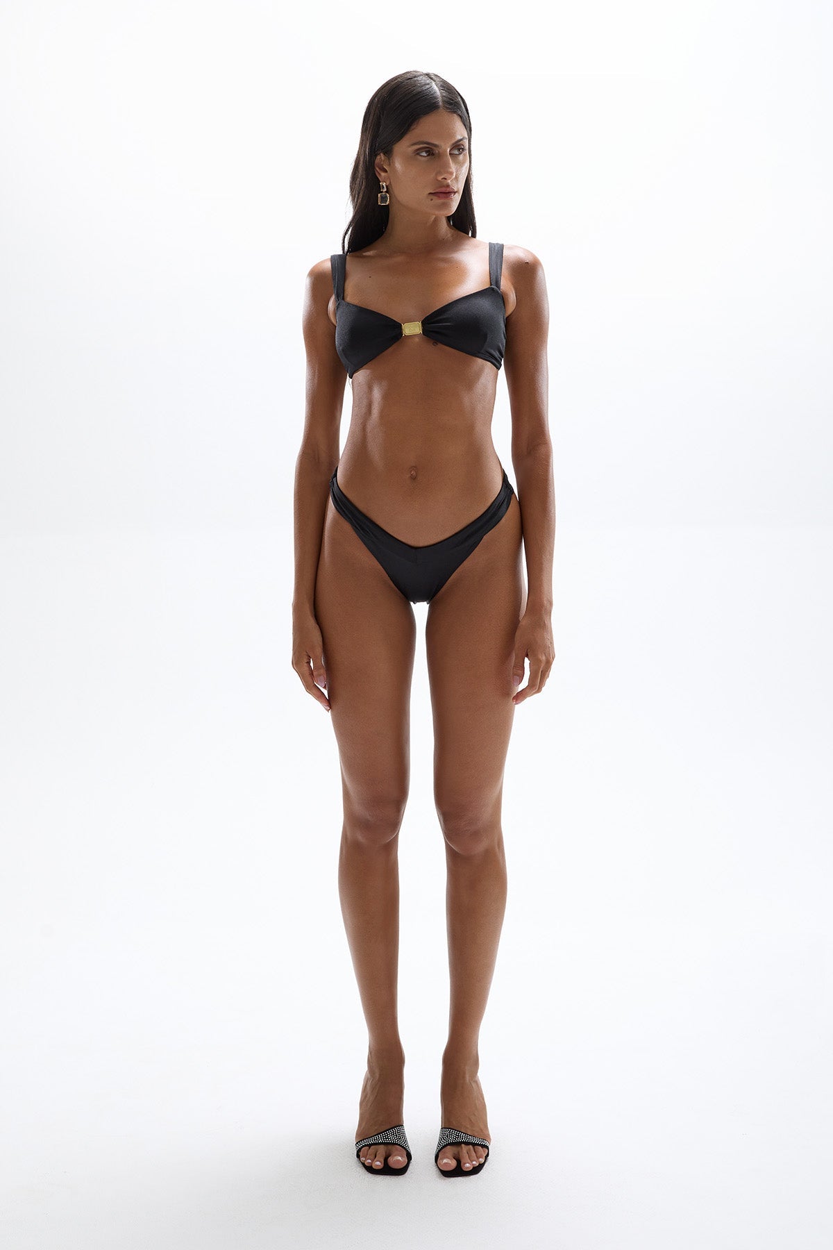 Abyss' Bikini Top - Black