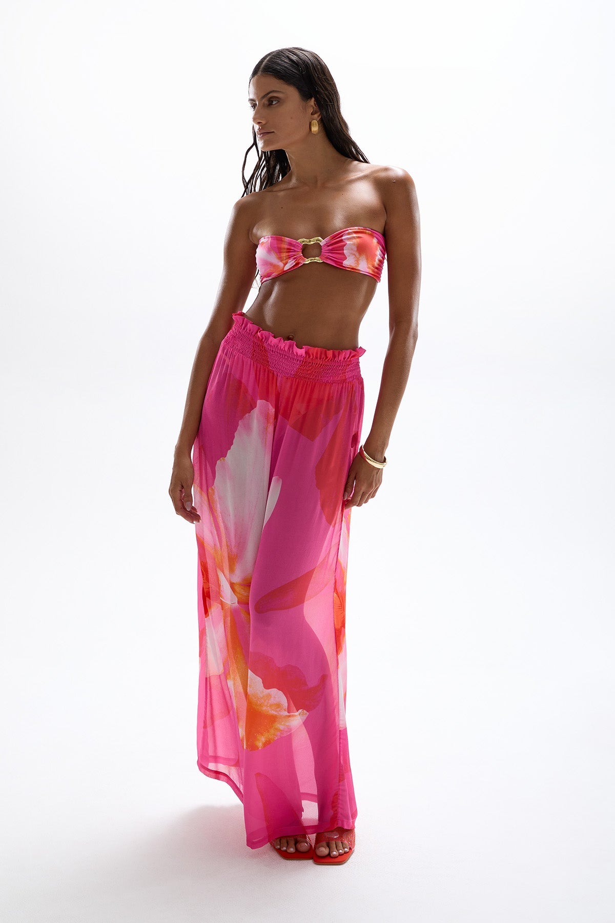 Locket' Bandeau Top - Wildflower