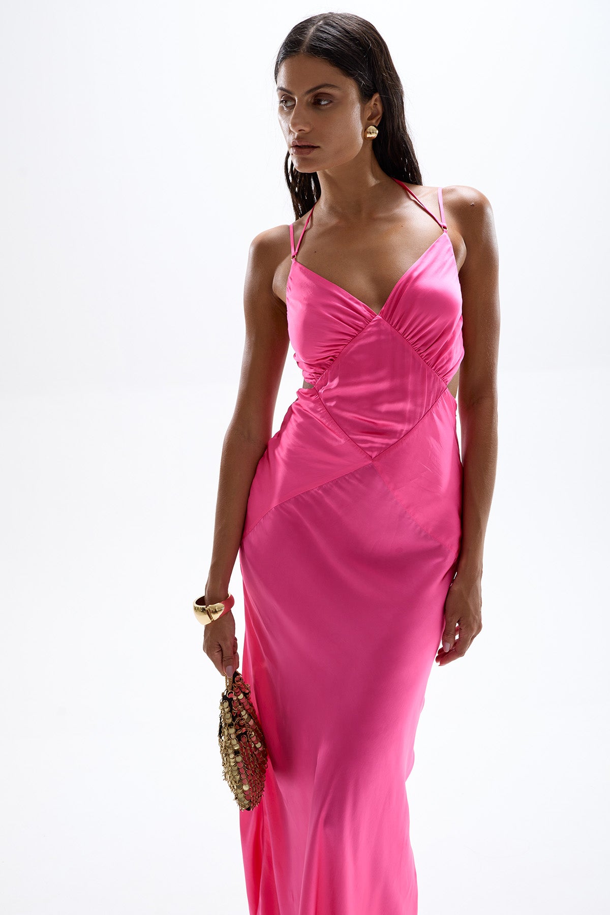 'Cinema' Maxi Dress - Barbie
