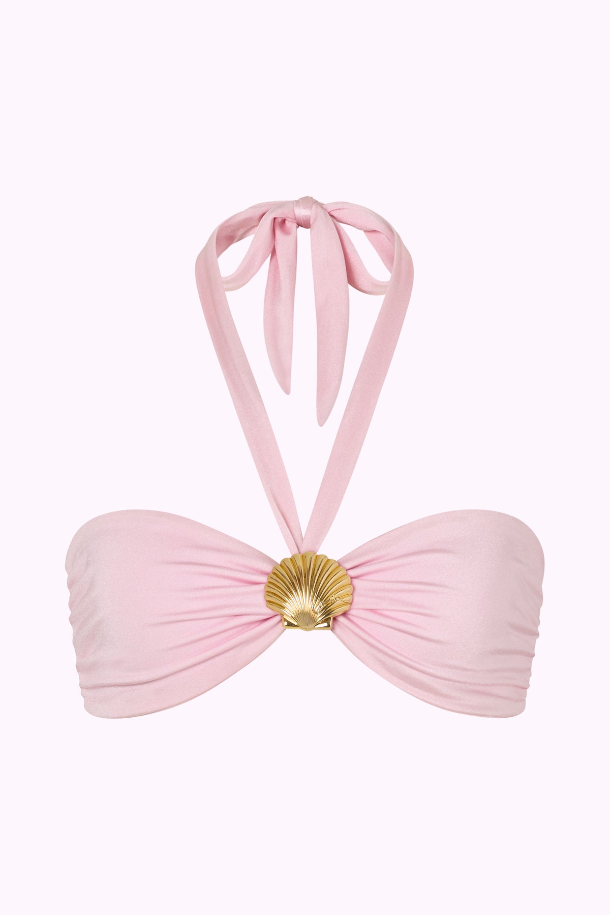 Coast Seashell Bandeau Top - Ballet Pink