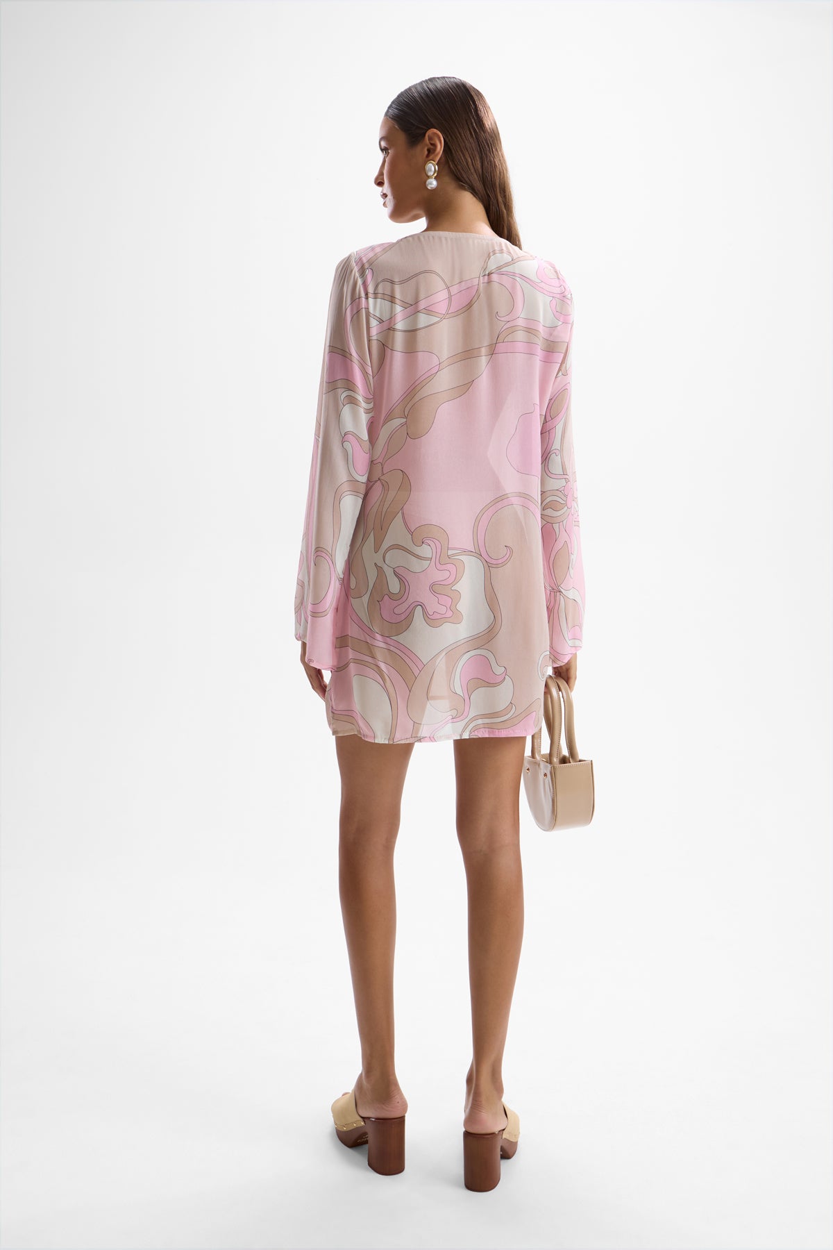 Lulu Moonstone Dress - Deco Pink