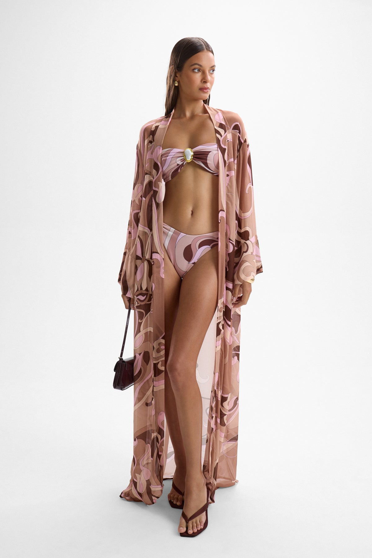 Fortune Robe - Deco Mocha