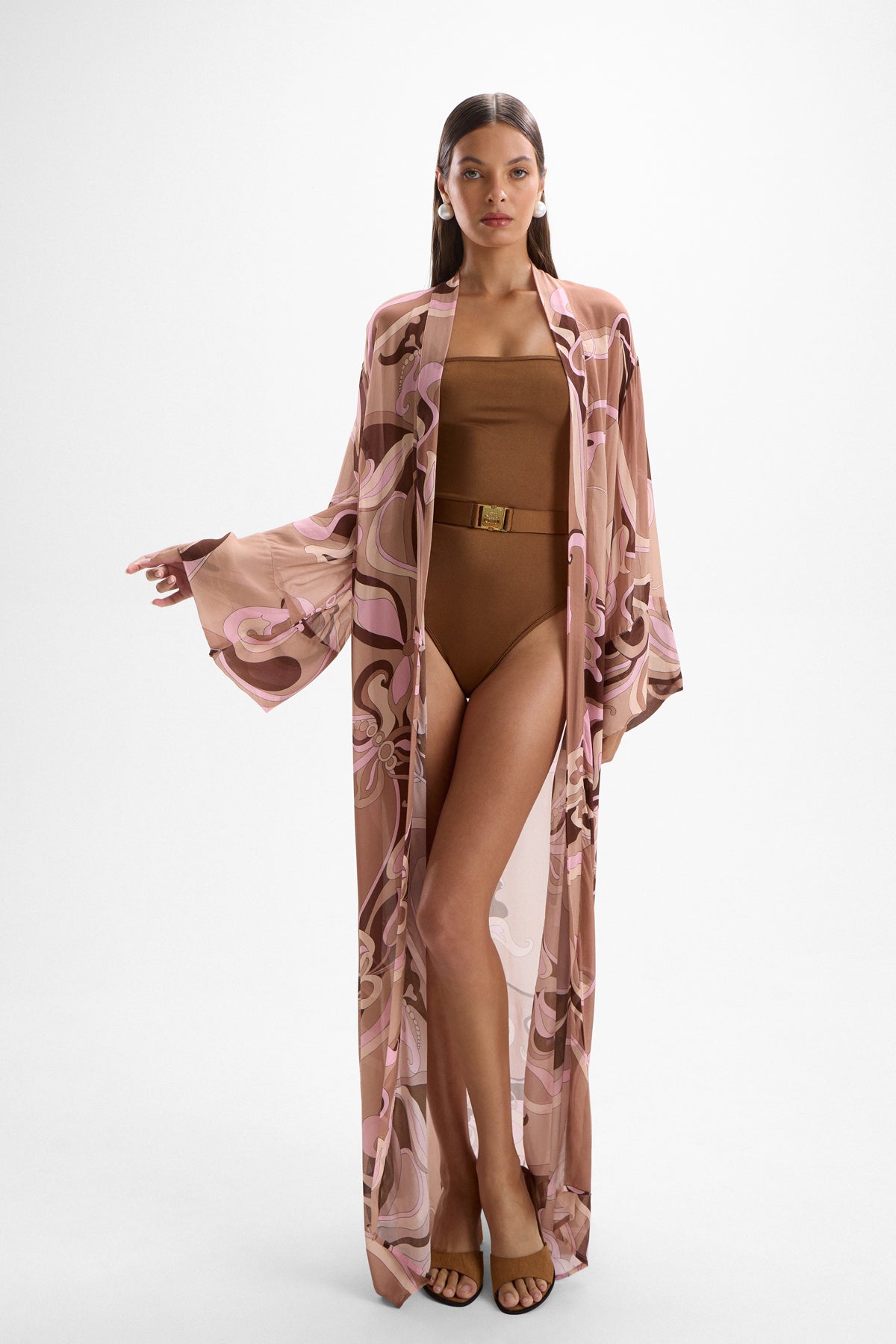 Fortune Robe - Deco Mocha