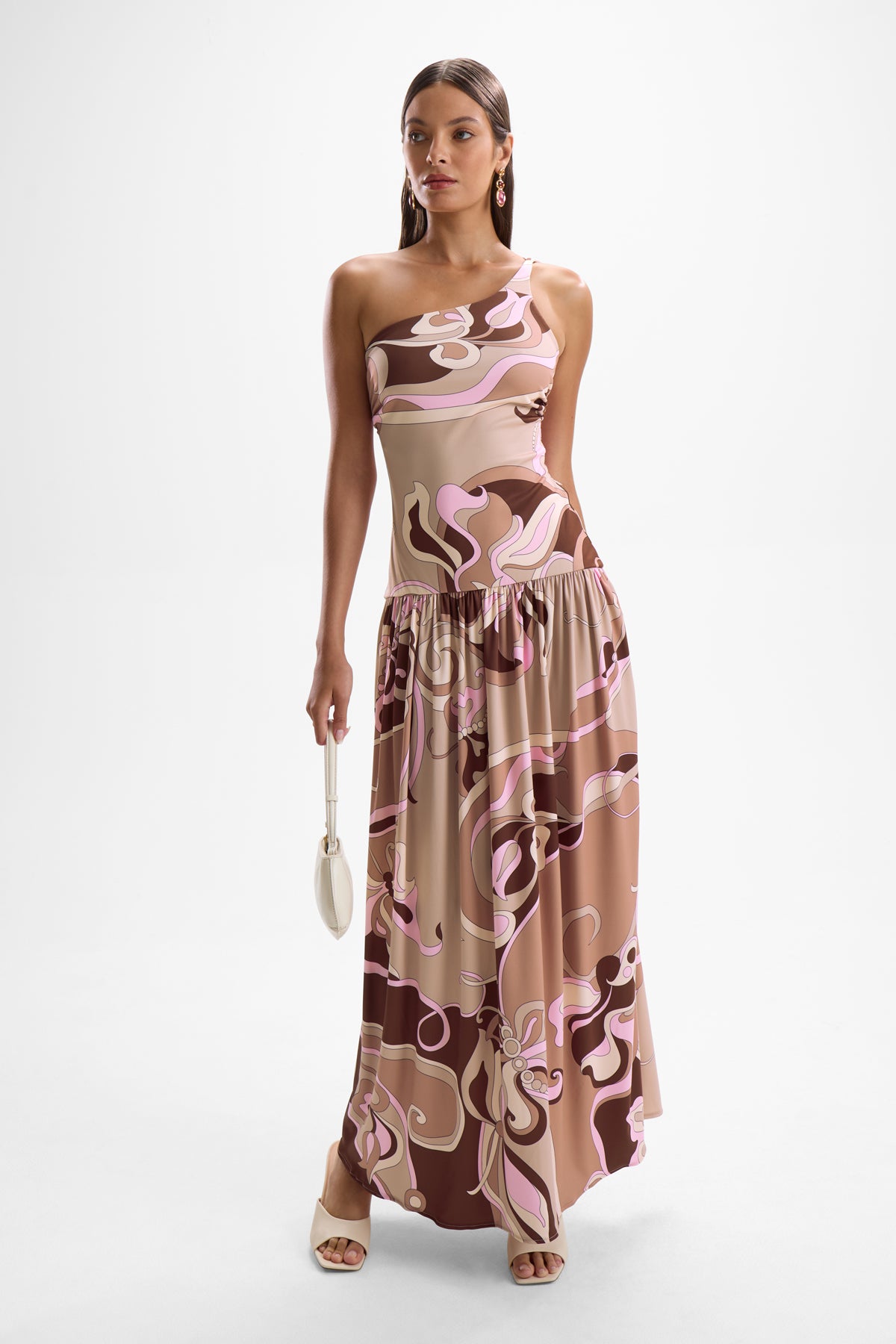 Marais Maxi Dress - Deco Mocha