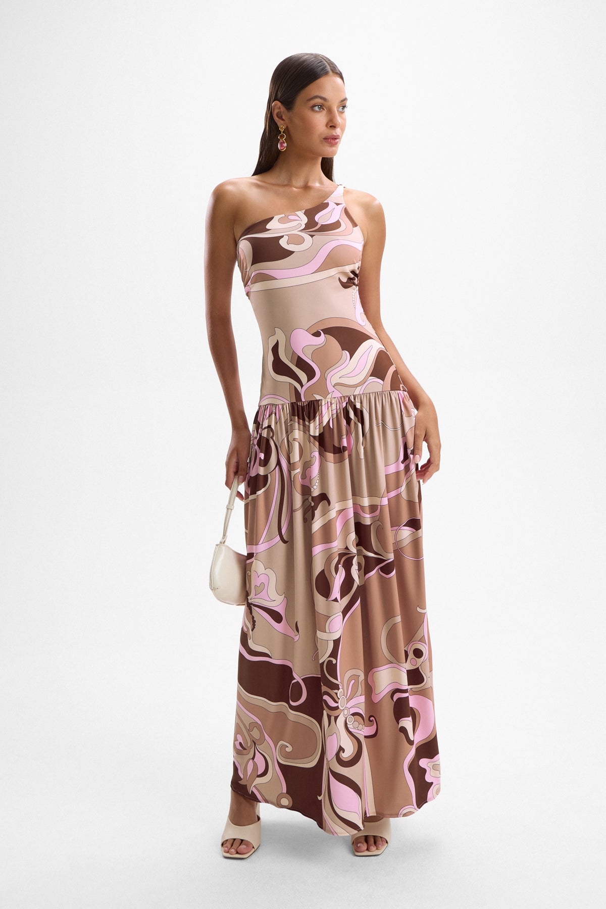 Marais Maxi Dress - Deco Mocha