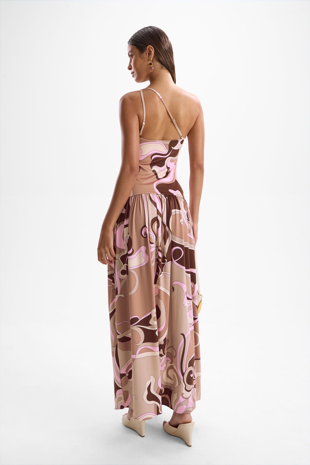 Marais Maxi Dress - Deco Mocha
