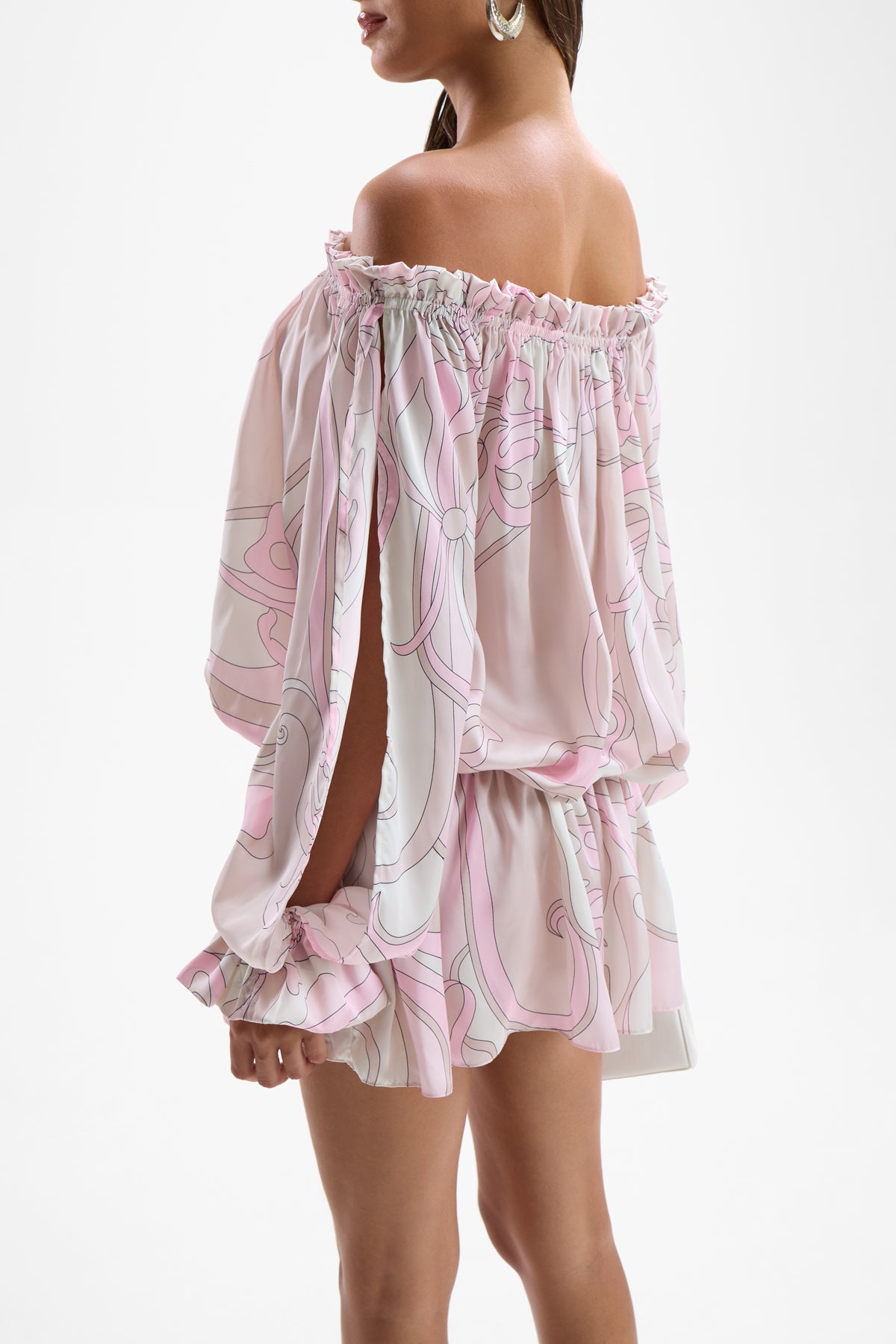 Chloe Mini Dress - Deco Pink