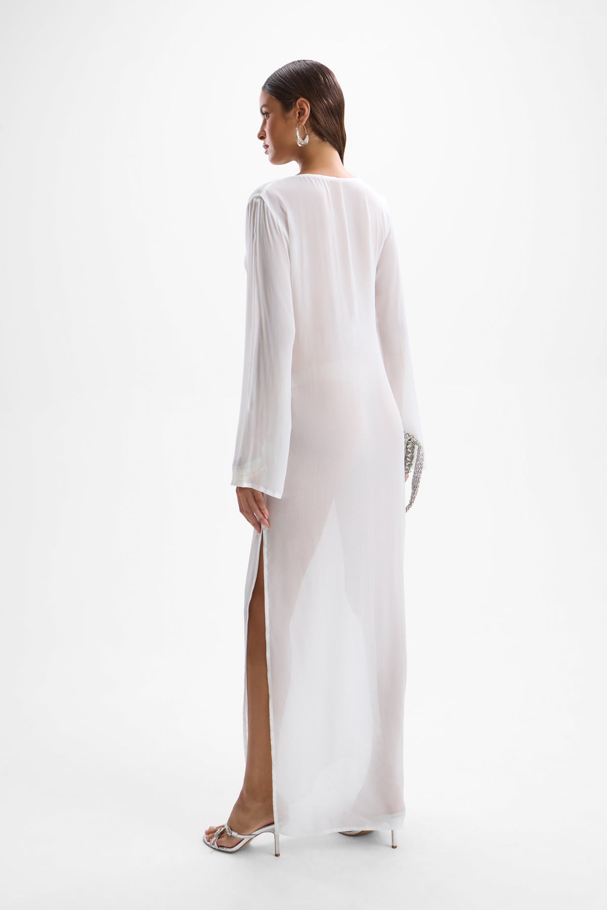 Hotline Moonstone Dress - Pearl