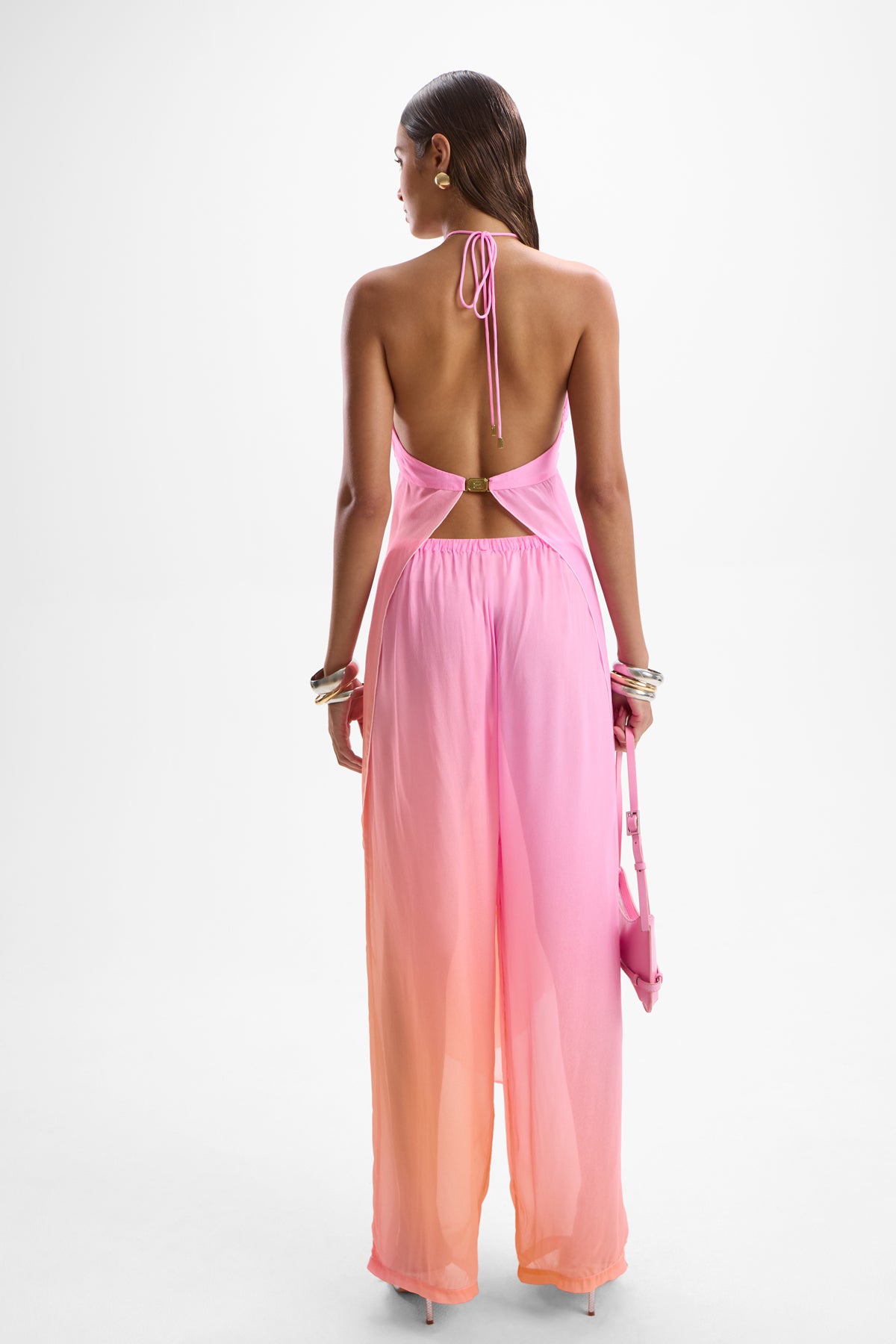 Coral Moonstone Drape Top - Sorbet