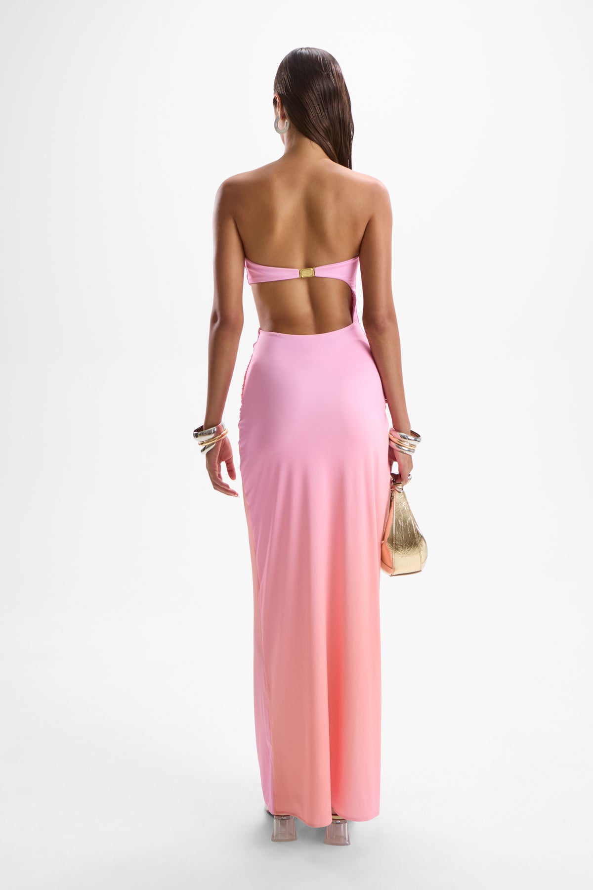 Gaia Halo Dress - Sorbet