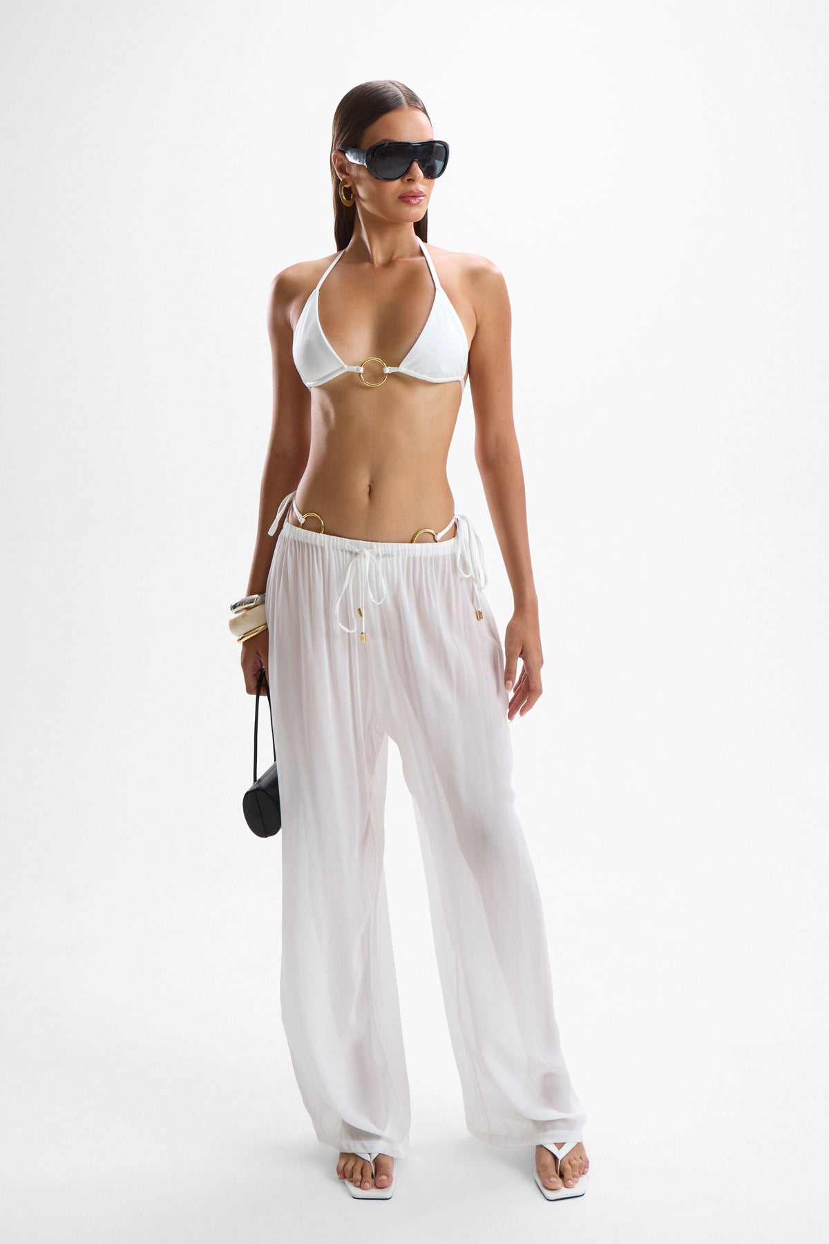 Isle Hoop Halter - Snow