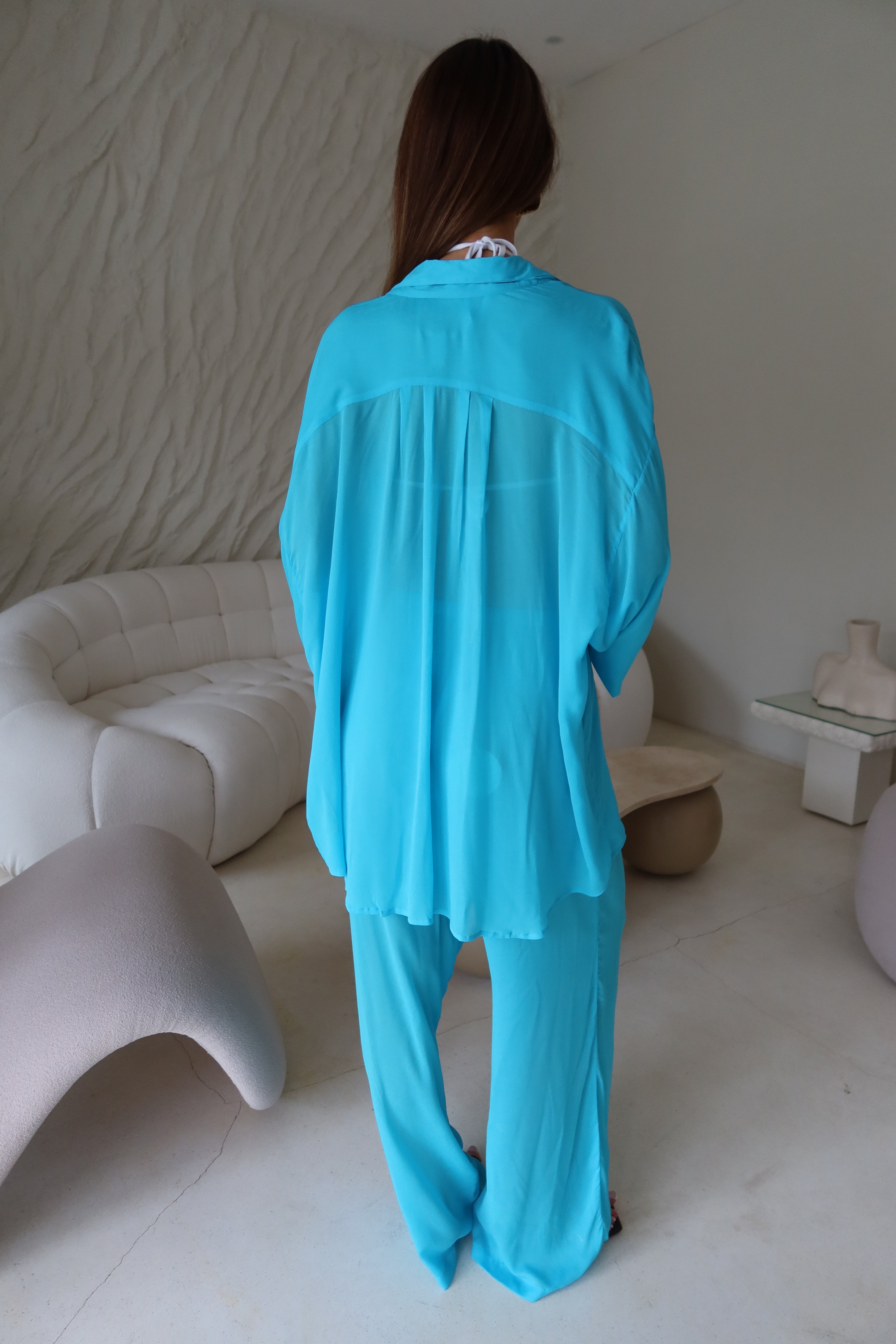 Solace Shirt - Aqua