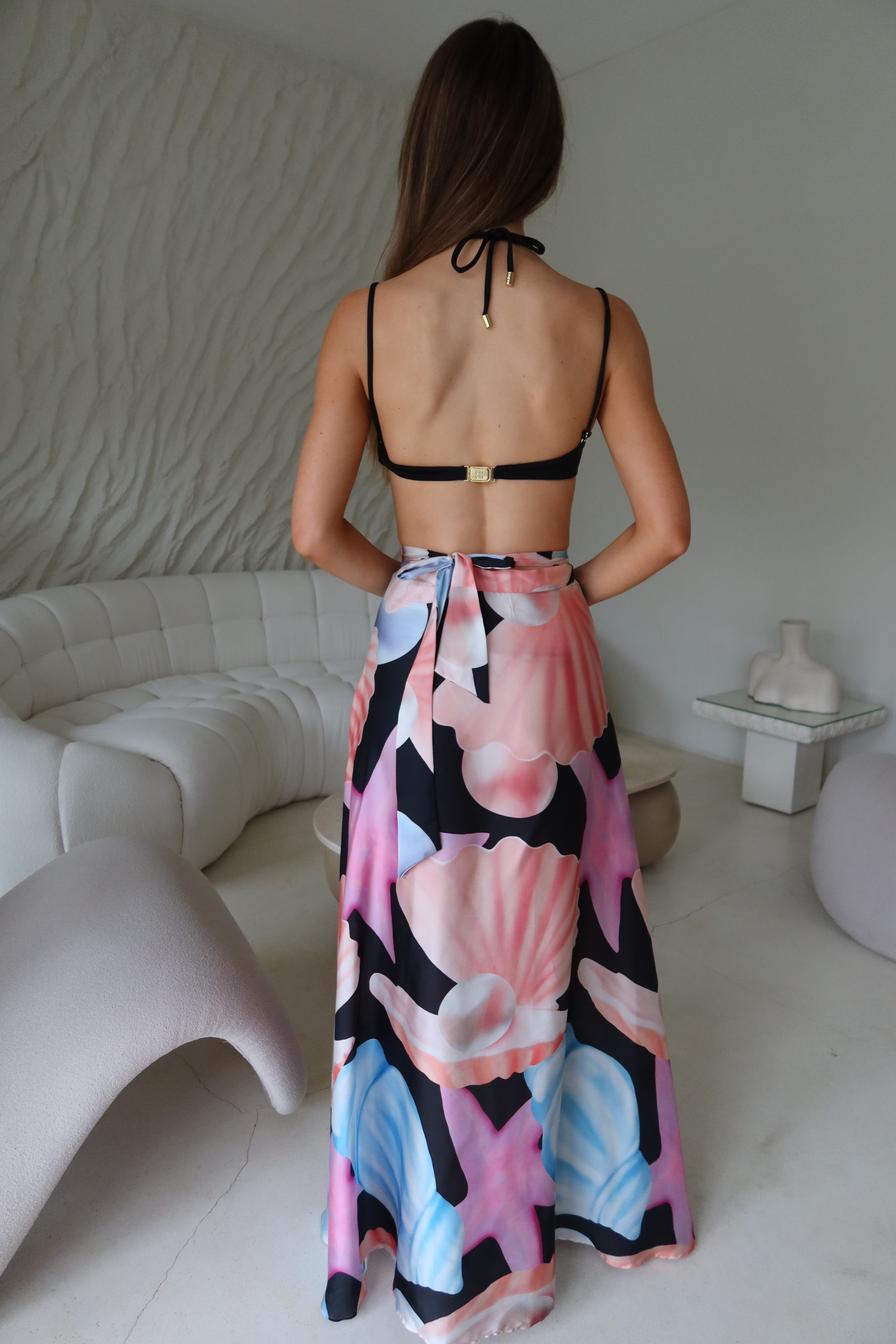 Wrap Skirt - Tahiti Black