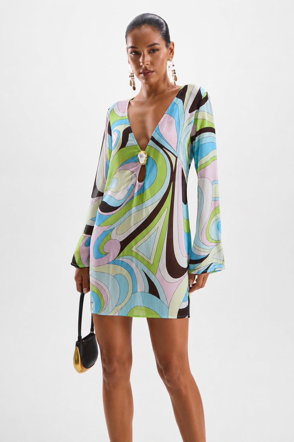Lulu Moonstone Dress - Mars Blue