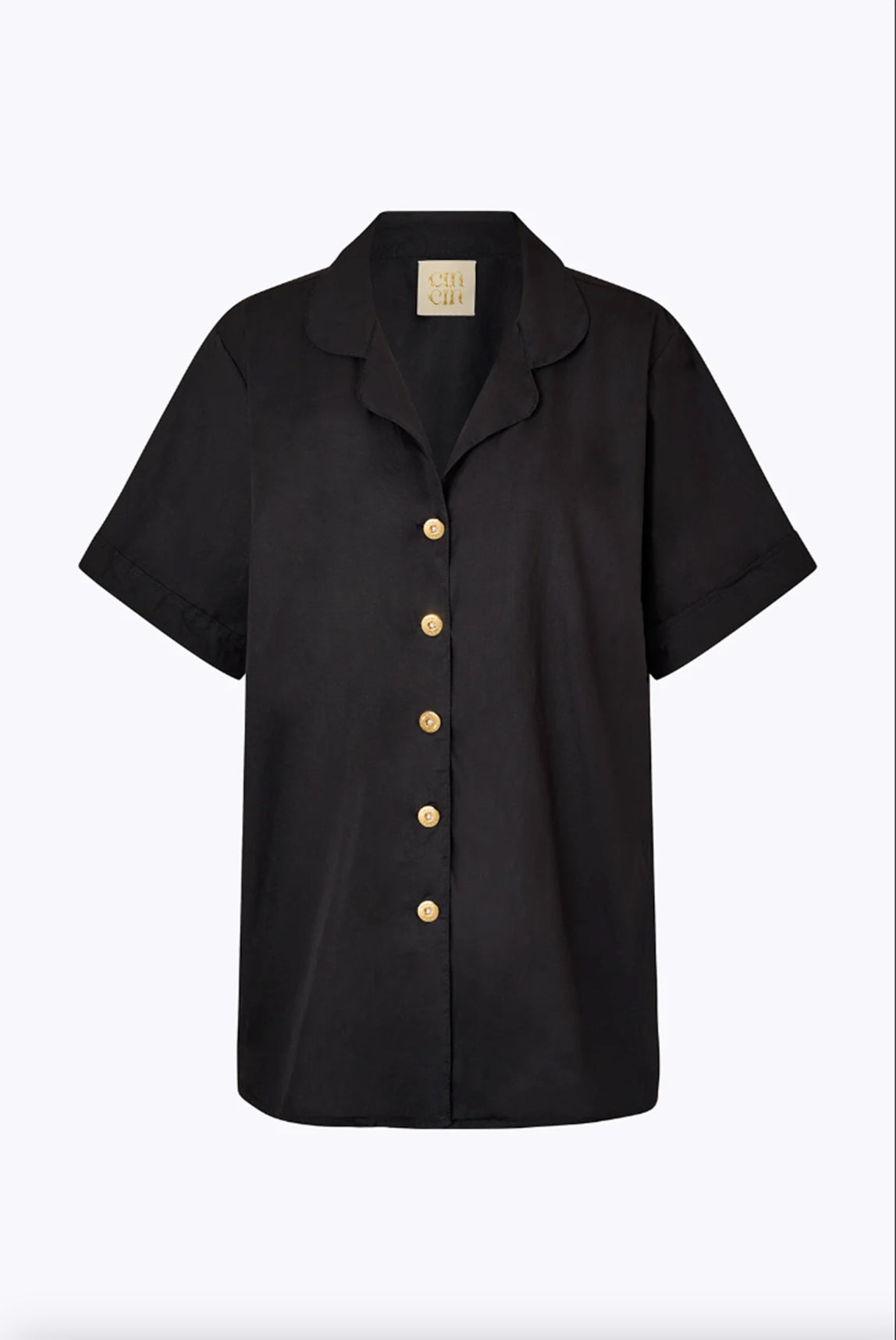 Troppo Bowling Shirt - Black