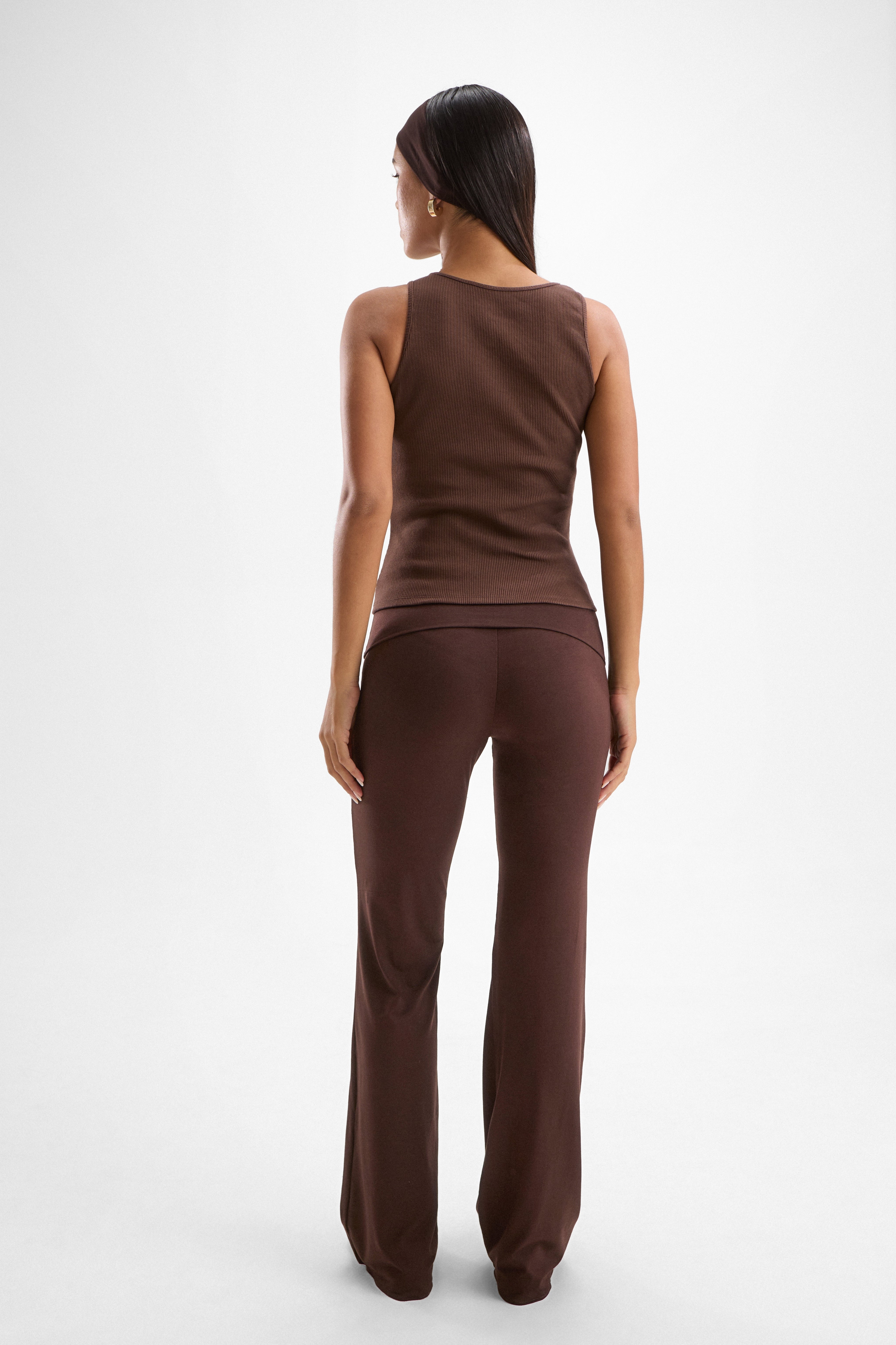 Arrow Rib Tank - Cocoa